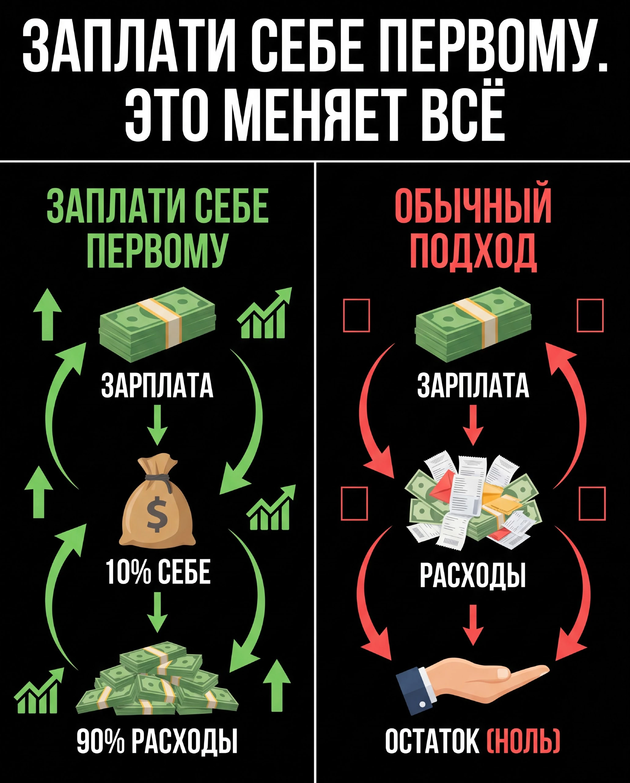 🎯 Почему одни создают капитал, а другие годами "собираются"? Дело в одной привычке. Друзья, я долго наблюдаю за - изображение
