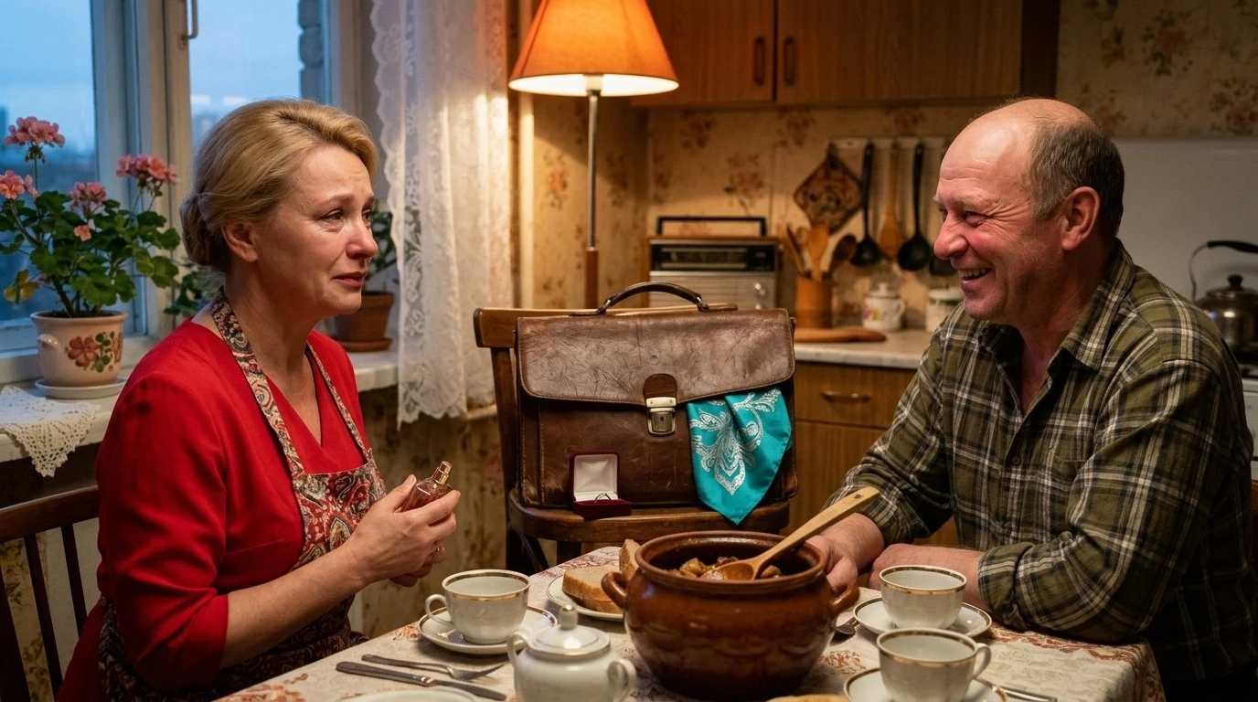 Духи, шарф и записка: 3 улики, которые оказались подарком 🎁. История одной ревности 😱 Людмила случайно - изображение