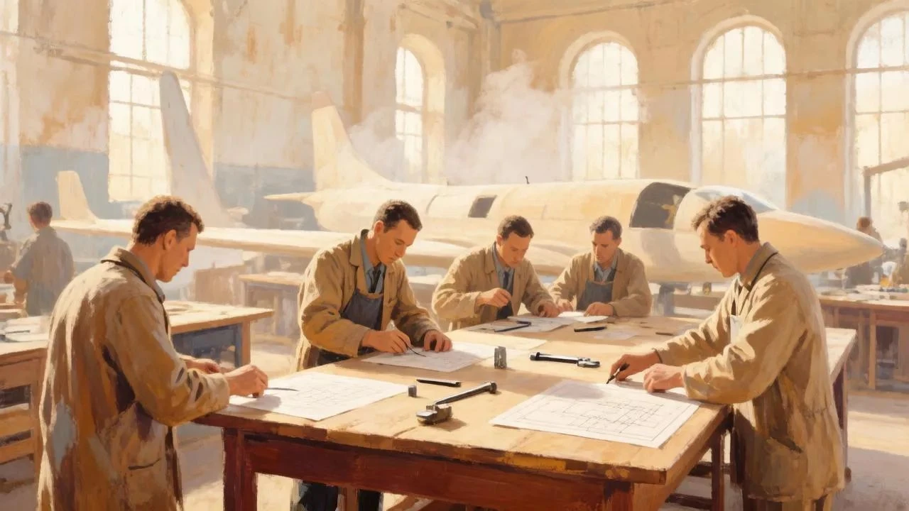 22 октября 1922 года при ЦАГИ в Жуковском была создана комиссия по постройке металлических самолетов — прообраз - изображение