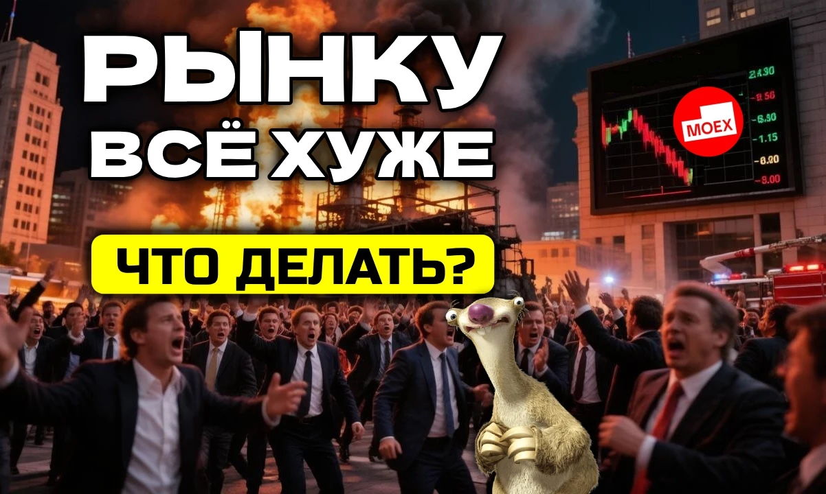 Мне тут в понедельник в комментах к статье про пассивный доход написали " Разуй глаза, рынок растёт! " Я - изображение