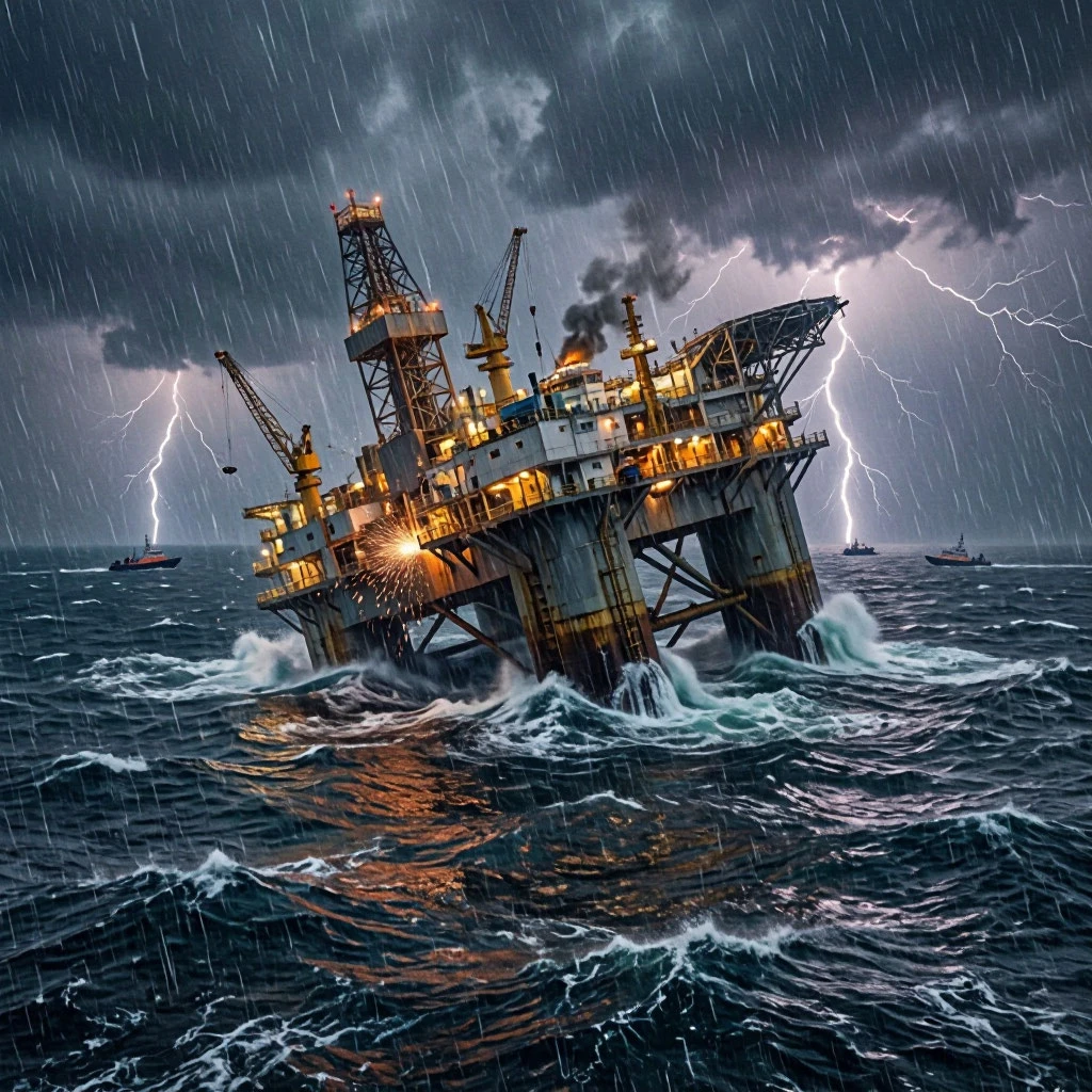 Море не прощает ошибок. В прибрежных водах Габона произошла авария, которая в одночасье перечеркнула чьи-то - изображение