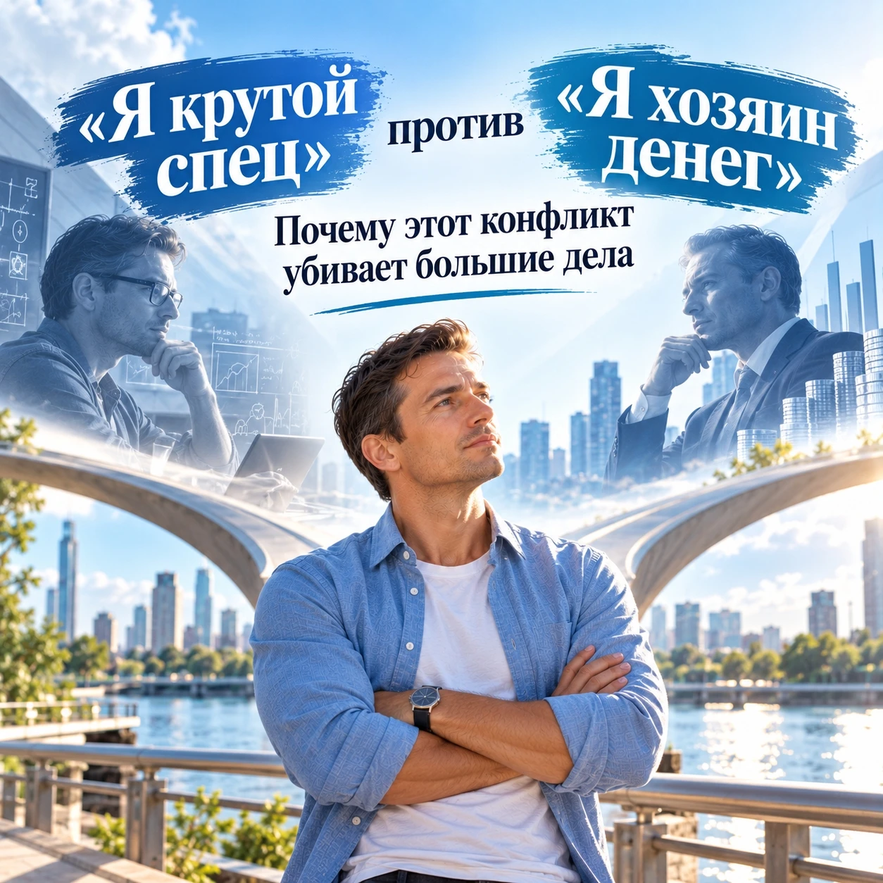 Есть конфликт, который я вижу почти в каждом бизнесе. Иногда он тихий. Иногда — громкий. Но он всегда есть. И он - изображение