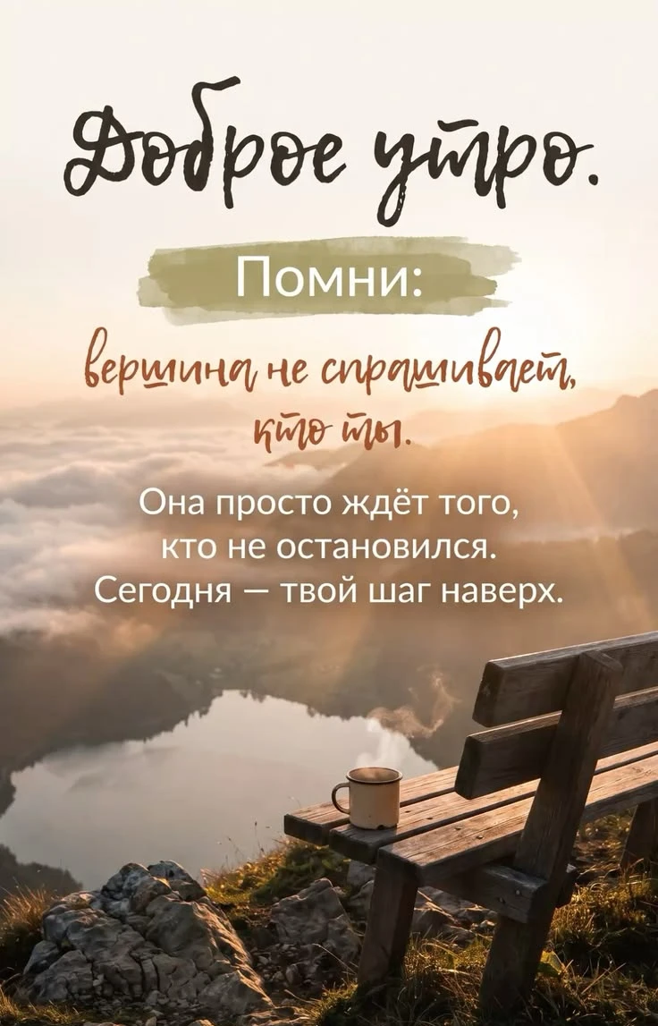 *Доброе утро, ЛИДЕРЫ* 🌞🍁🌞 Пусть этот день станет чистым листом, на котором вы напишете свою самую - изображение