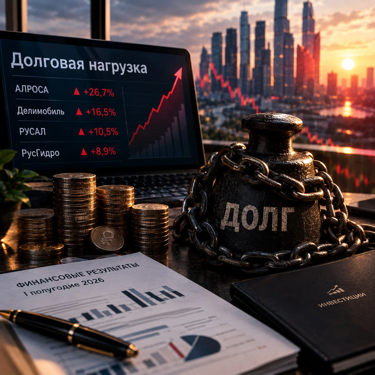 Сезон отчётности завершён, и теперь можно оценить, как изменилась долговая нагрузка публичных компаний. При - изображение
