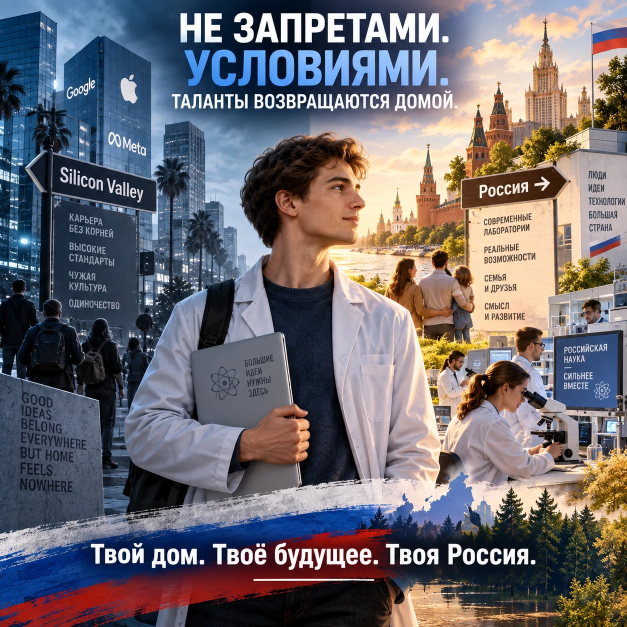 #Россия #таланты #технологическийсуверенитет #Сколково #IT #ИИ #наука #возвращениеталантов #экономикаРоссии - изображение