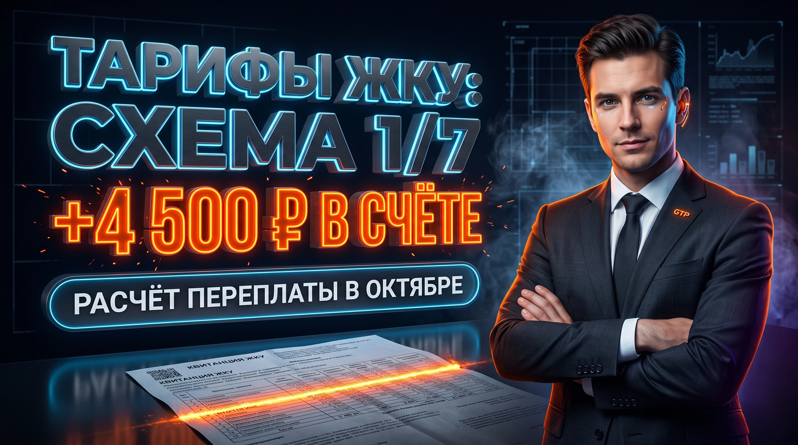 Октябрьская квитанция за коммунальные услуги традиционно вызывает шок у владельцев квартир. В почтовые ящики - изображение