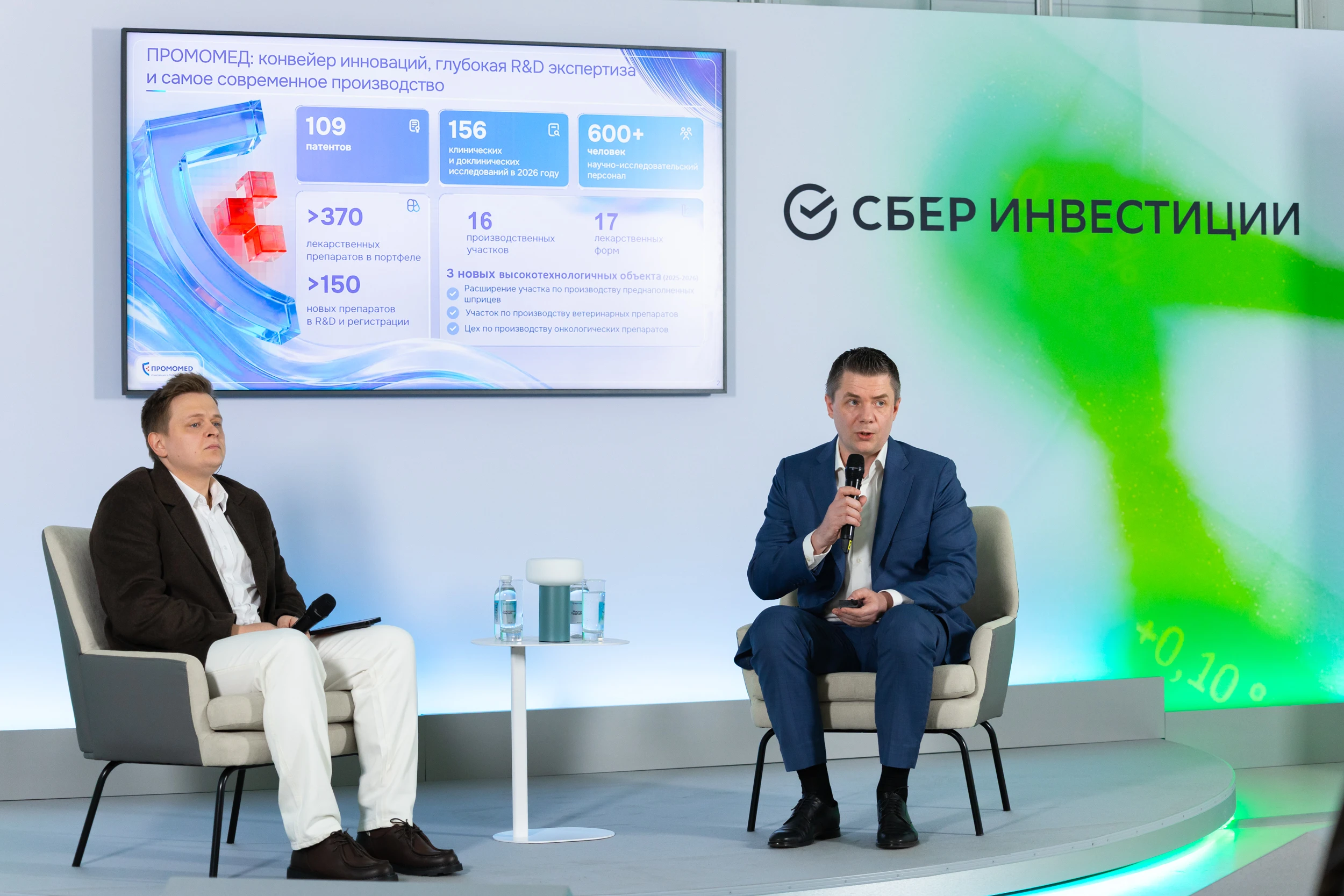 🎤 На форуме Сбер Инвестиций "Настоящее будущее" выступил директор по экономике и финансам ПРОМОМЕД Тимофей - изображение