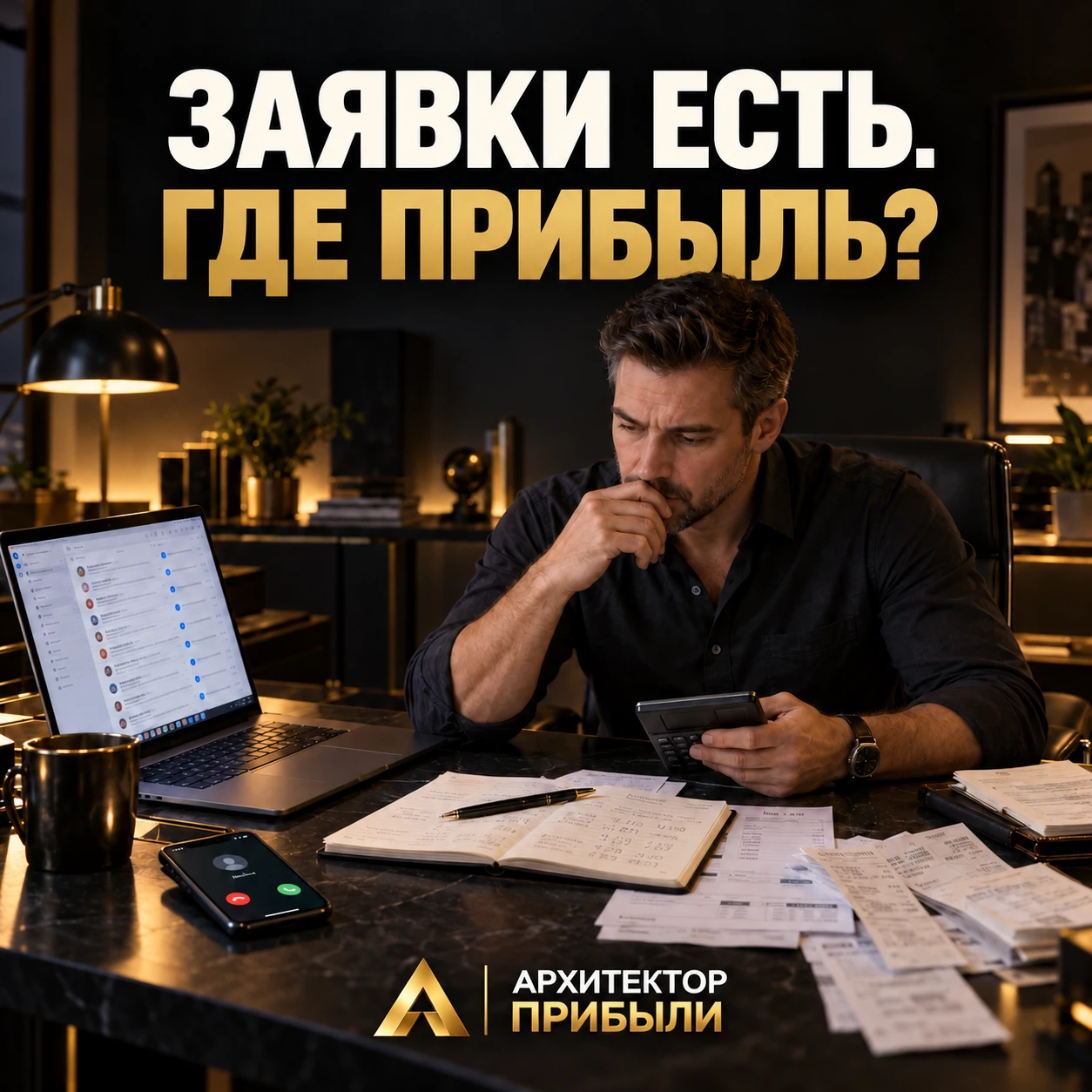 Реклама работает. Телефон звонит. Менеджер занят. А собственник в конце месяца смотрит на счёт и не понимает: - изображение