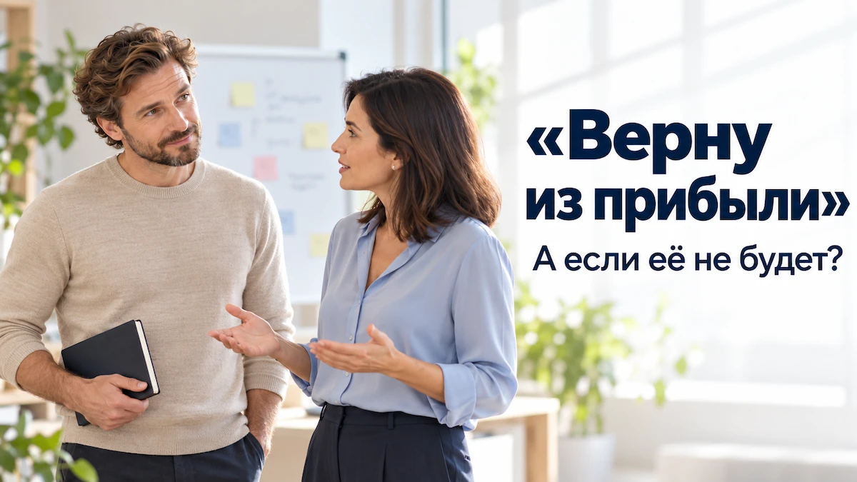 «Запущу проект, получу прибыль и сразу рассчитаюсь». Человек уверенно рассказывает о заказах, покупателях и - изображение