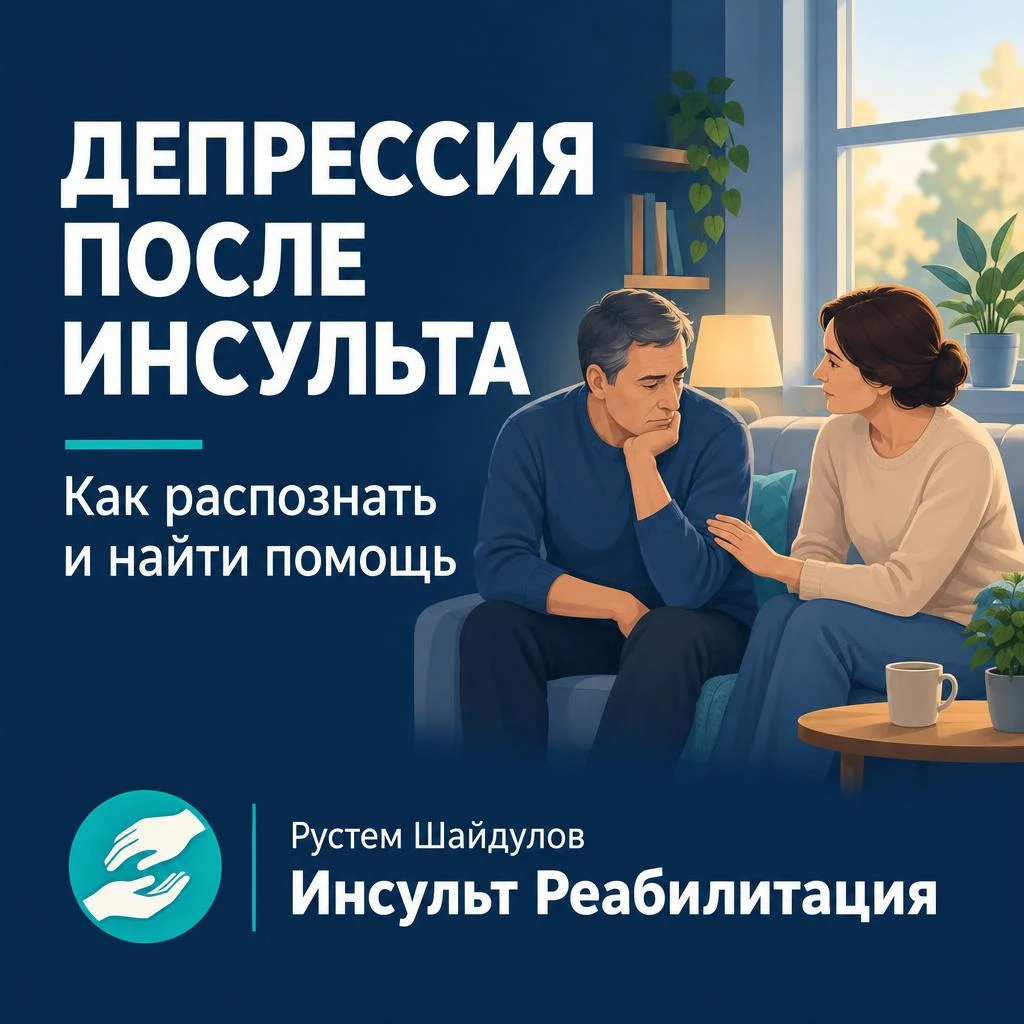 После инсульта восстанавливать приходится не только движения и речь. Подавленность, потеря интереса к жизни и - изображение