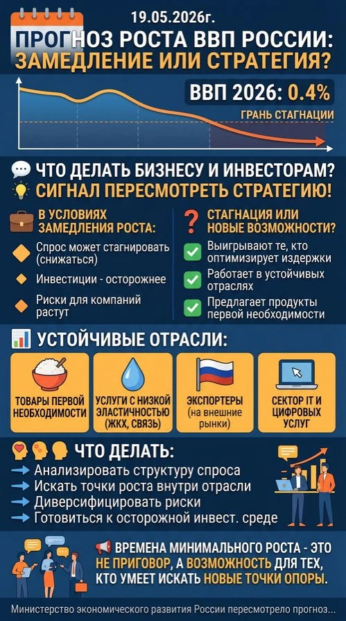 19.05.2026г. ⚠️Что делать бизнесу и инвесторам? ❗️Такой сигнал повод задуматься о стратегии на ближайшие годы. - изображение