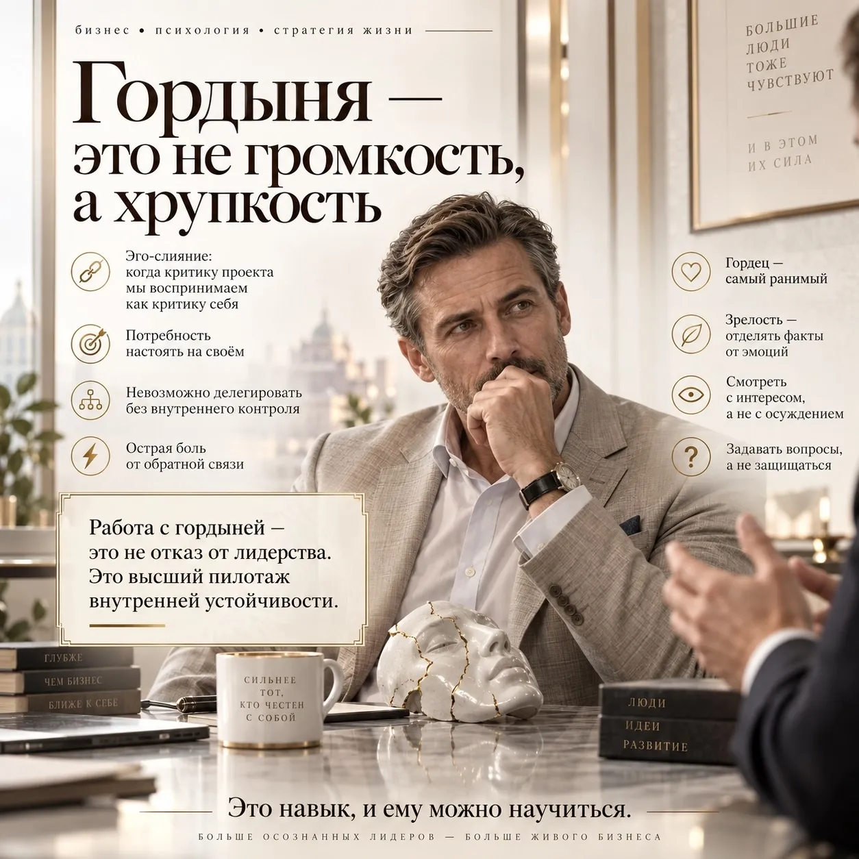 Чаще всего она проявляется не в высокомерии, а в повседневных реакциях: потребность настоять на своем там, где - изображение
