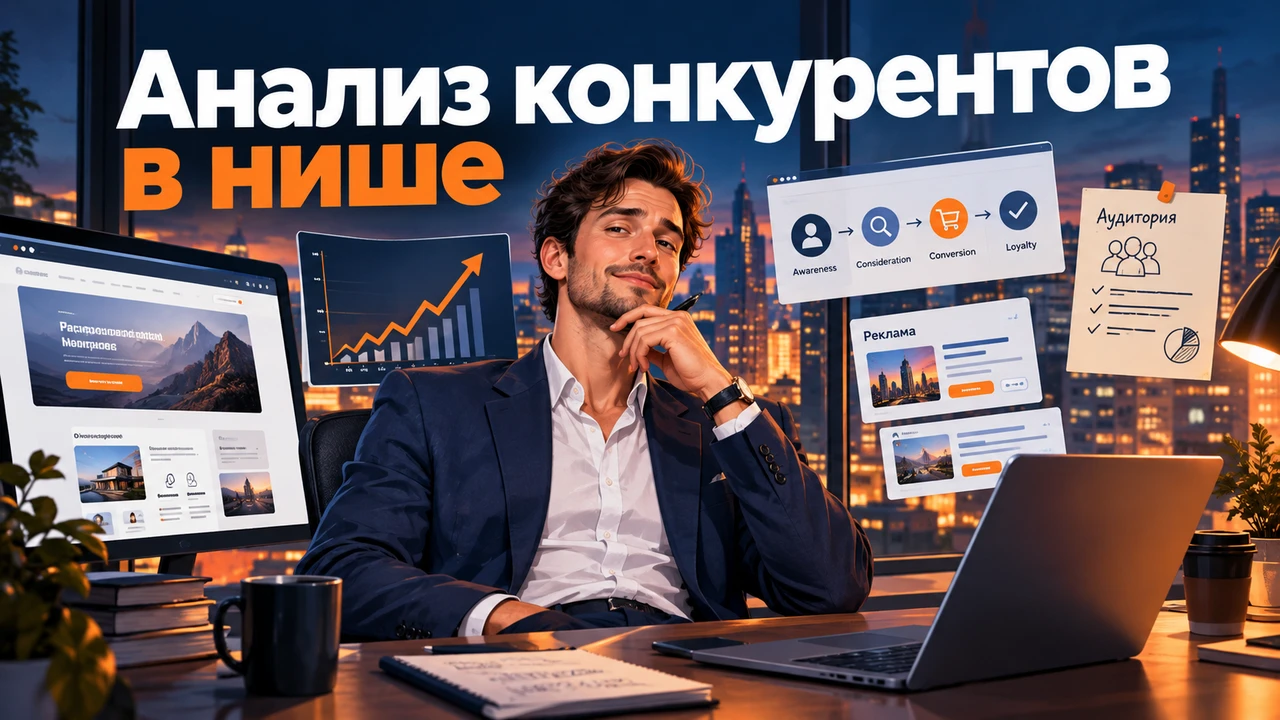ПРОМПТ: - Ты — специалист по маркетинговой аналитике. Изучи 10 конкурентов в сфере [название сферы и гео] изучи - изображение