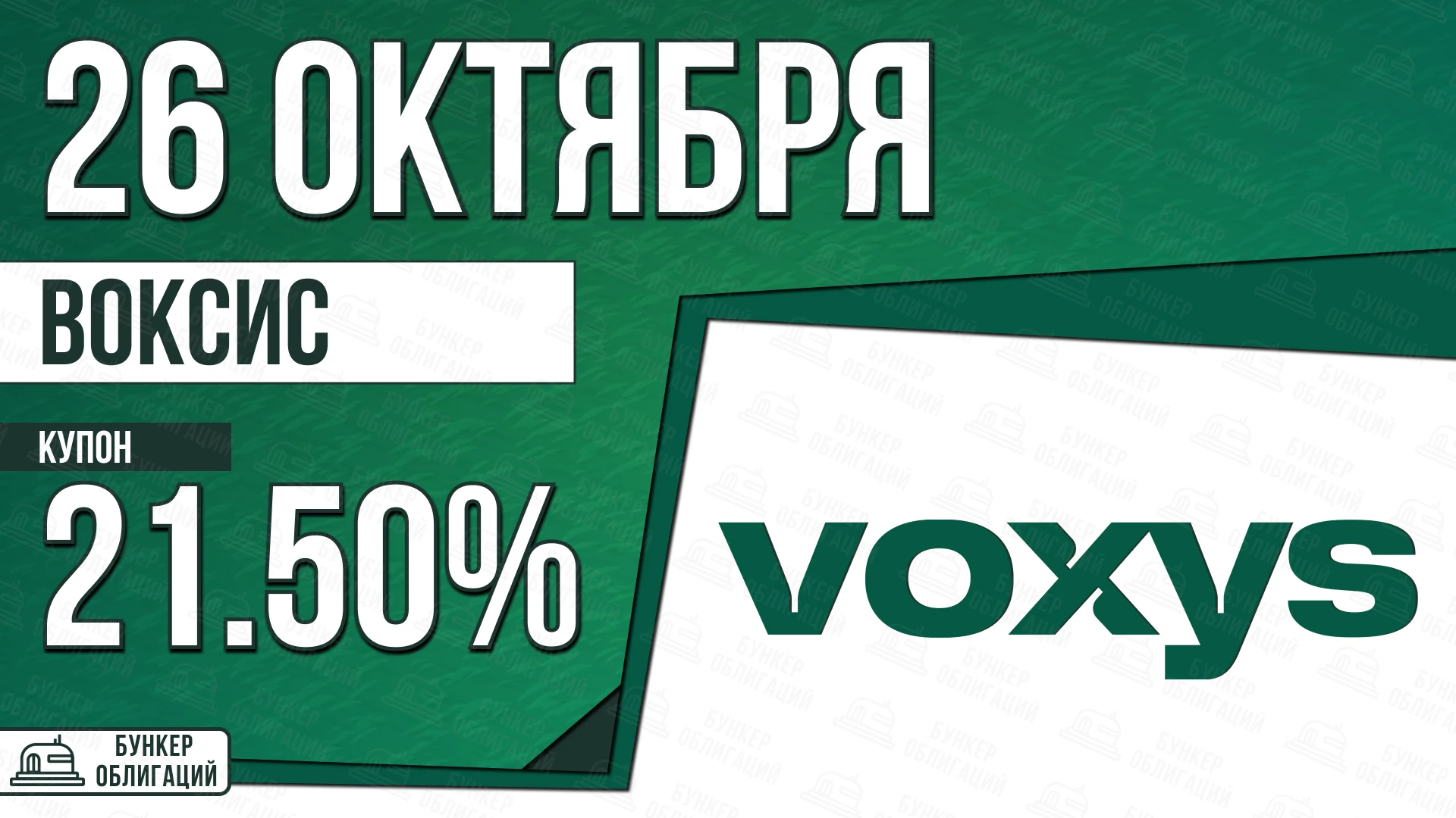 МКАО «Воксис» была основана в 2023 году на территории Калининградской области. Компания активно развивается в - изображение