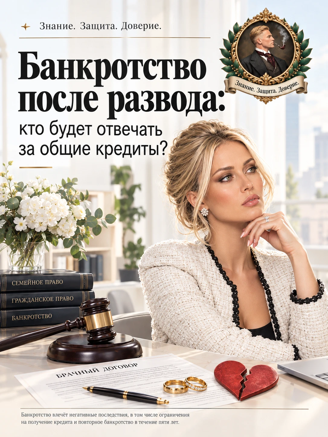 Банкротство после развода: кто платит по общим кредитам? Развод расторгает брак, но не «обнуляет» кредитные - изображение