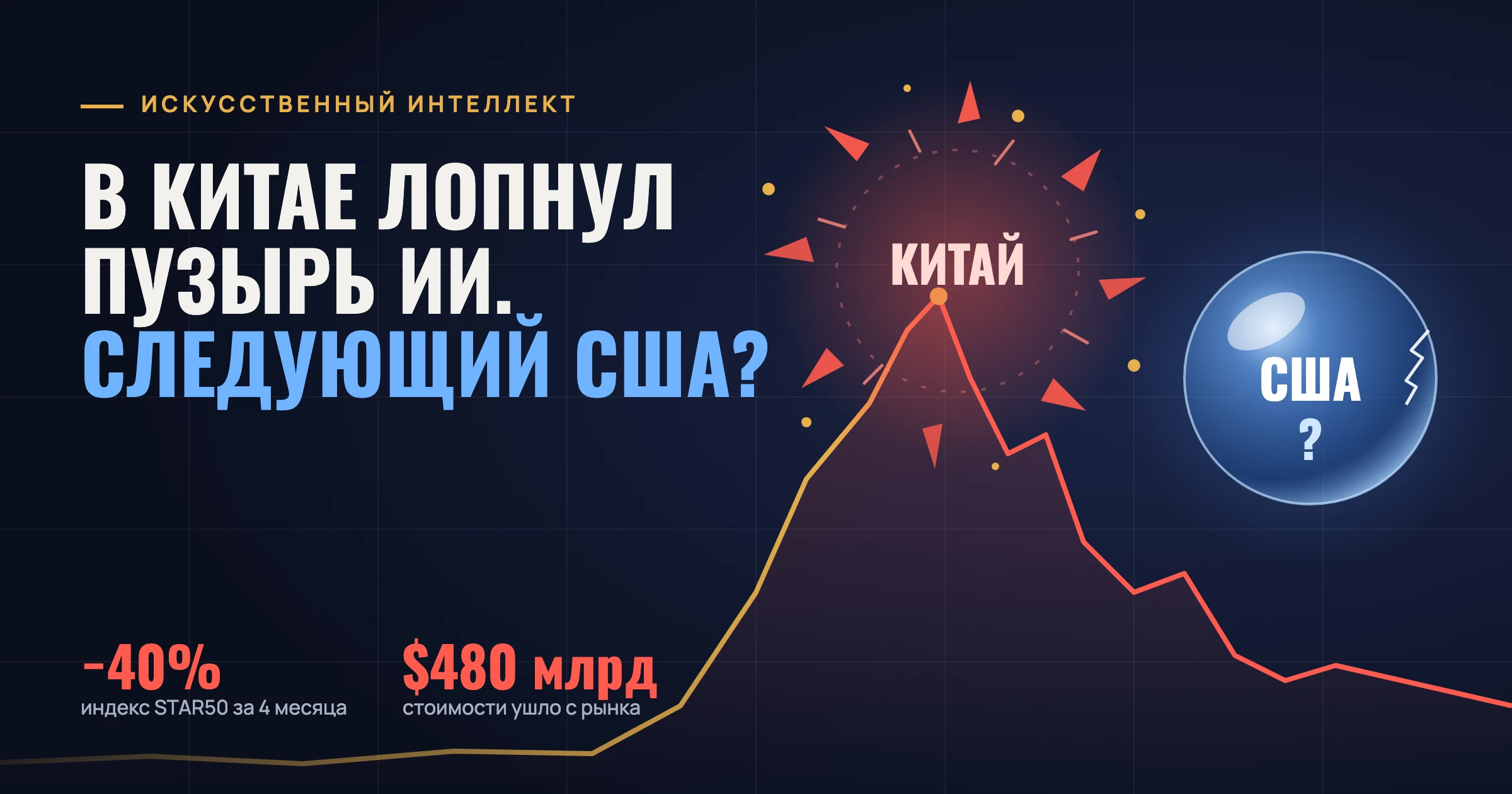 На прошлой неделе мне в ленту прилетел заголовок «В Китае пузырь ИИ уже лопнул». Звучит так, будто нейросети - изображение