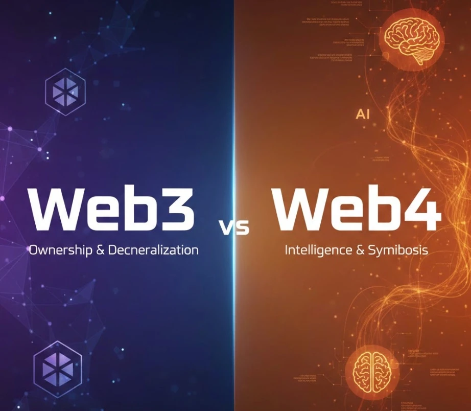 Интернет переживает фундаментальный сдвиг. Если Web3 боролся за право собственности, то Web4 делает ставку на - изображение