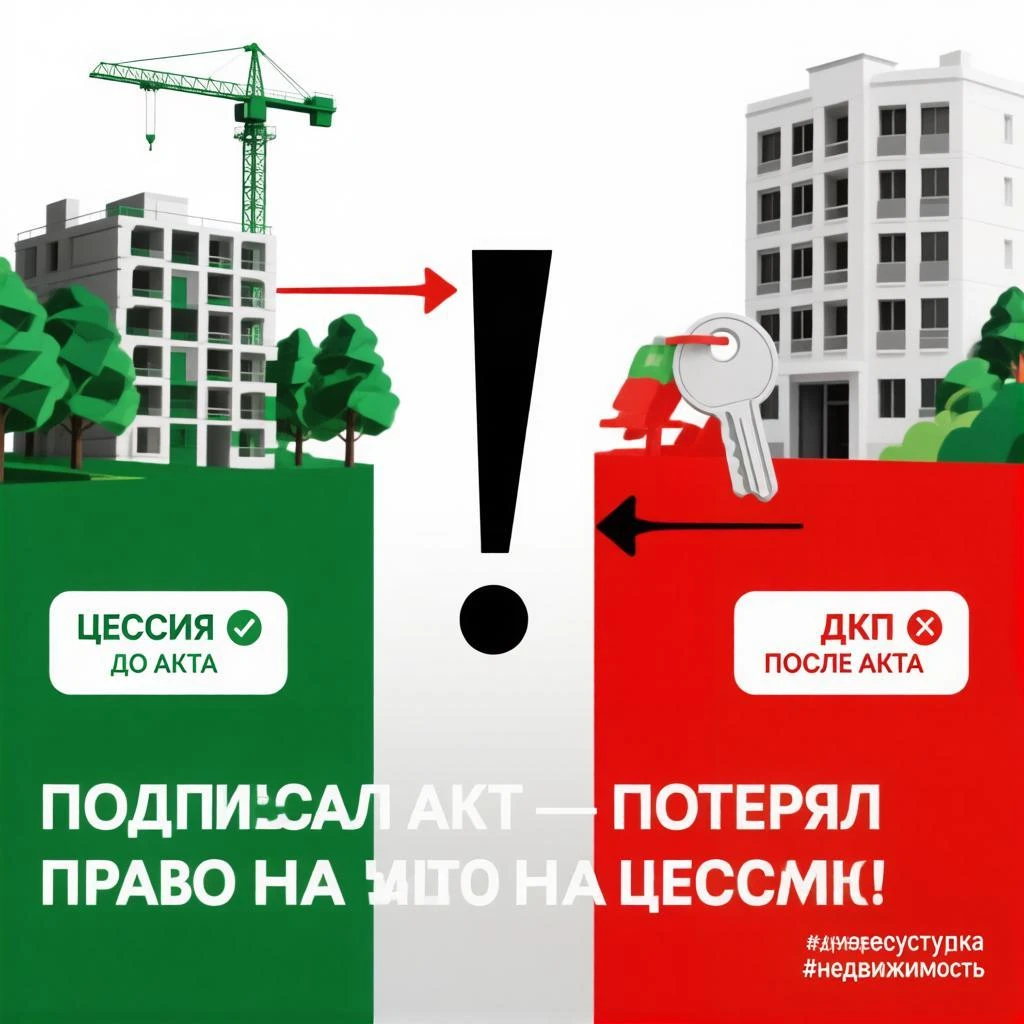 #переуступка #ДДУ #цессия #новостройка #недвижимость #налоги #риски#базарТы думал, что если дом уже построен — - изображение