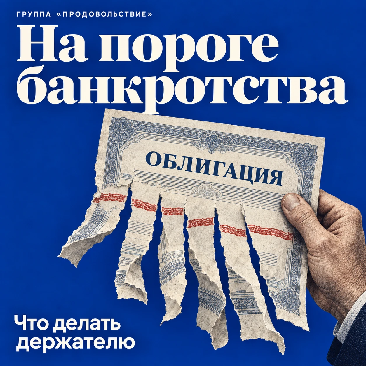 28 сентября у эмитента появились обстоятельства, при которых руководитель обязан подать заявление о банкротстве - изображение