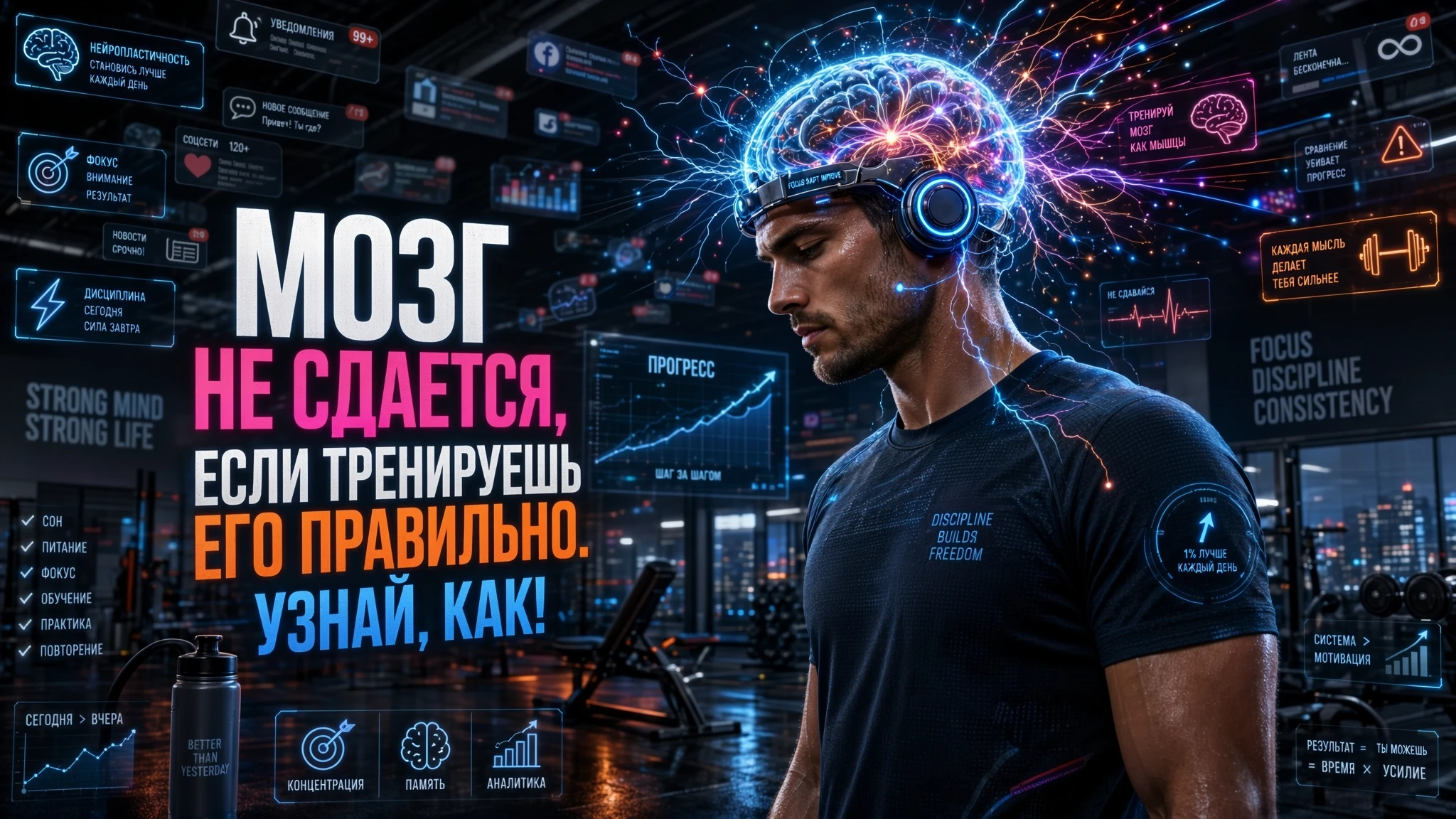 Ты открывал статью, а через 2 минуты ловил себя на мысли: «Что я читаю?»? Это не лень — твой мозг тонет в - изображение