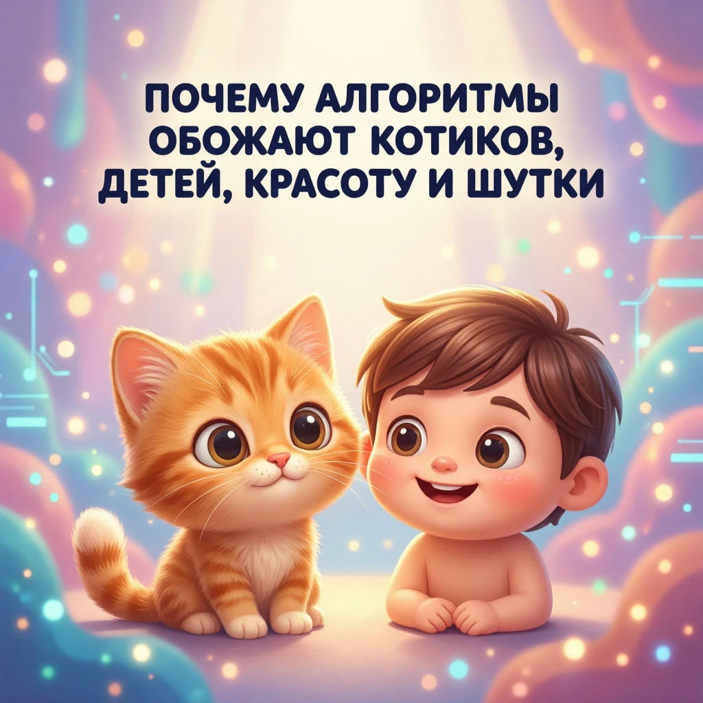 Ты открываешь ленту — и бац! — в топе снова котик, смешная история или фото малыша. А рядом серьёзный - изображение