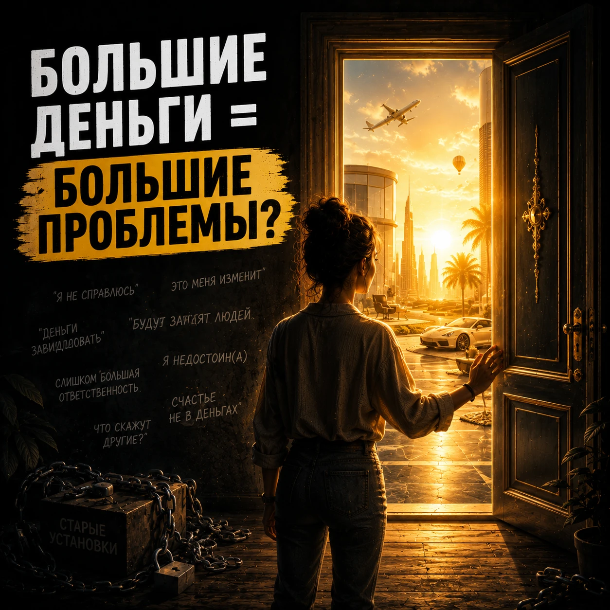 Иногда мы мечтаем о финансовом успехе, но одновременно боимся его. «А вдруг деньги меня изменят?» «Смогу ли я - изображение