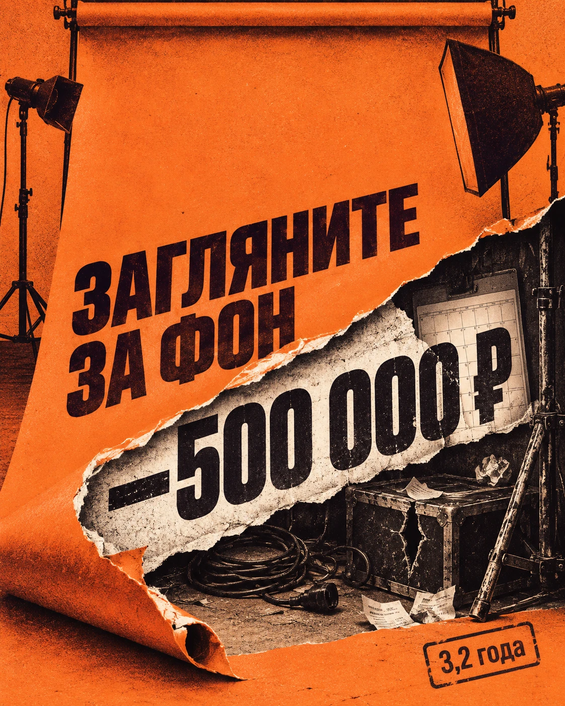 Фотостудия в Петербурге, продавец назвал цену «по обороту». Считать сели до сделки, а не после. По итогам - изображение