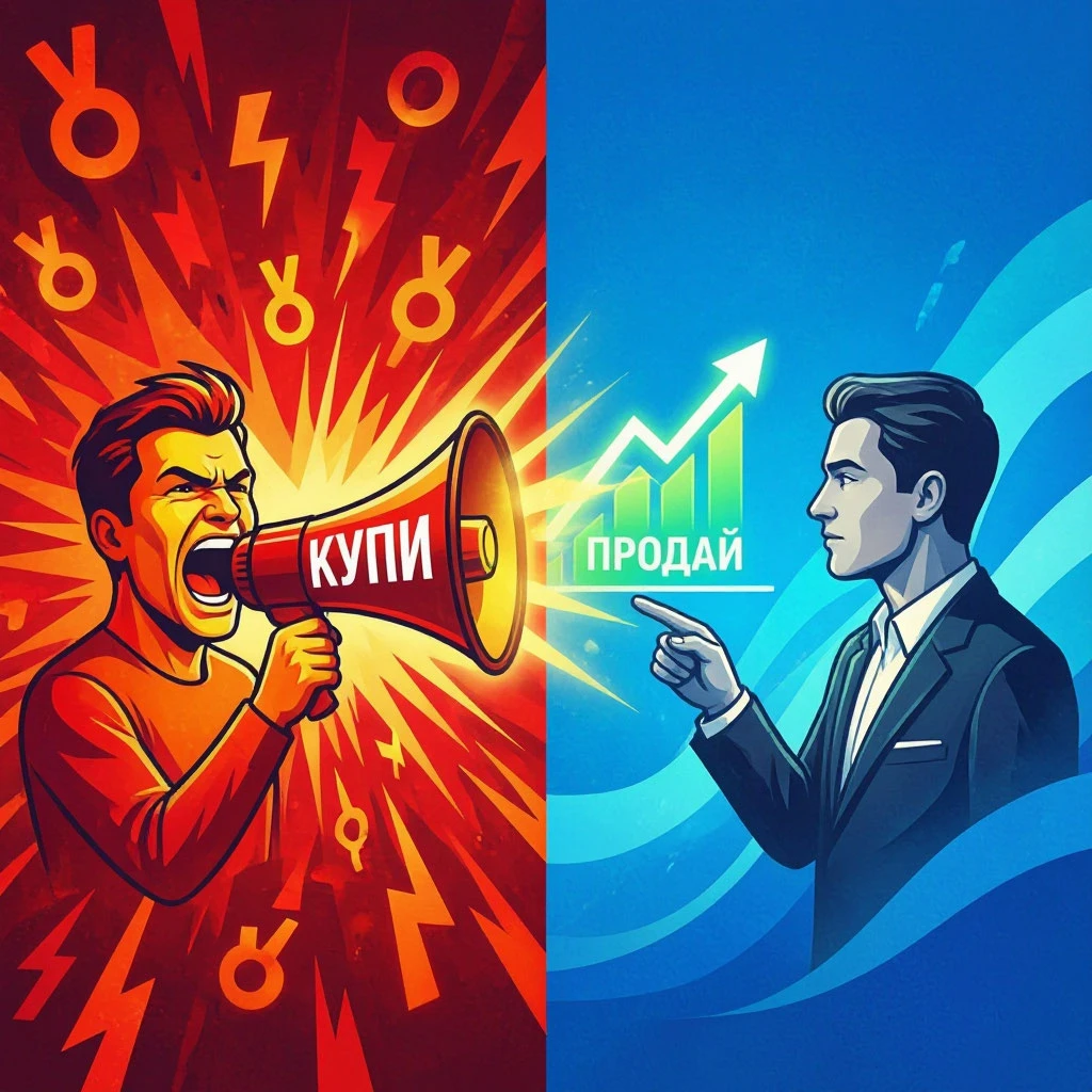 Ты листаешь ленту — и бац: реклама прямо в лоб: «Заработай 100% за неделю! Только сегодня скидка на курс!». - изображение