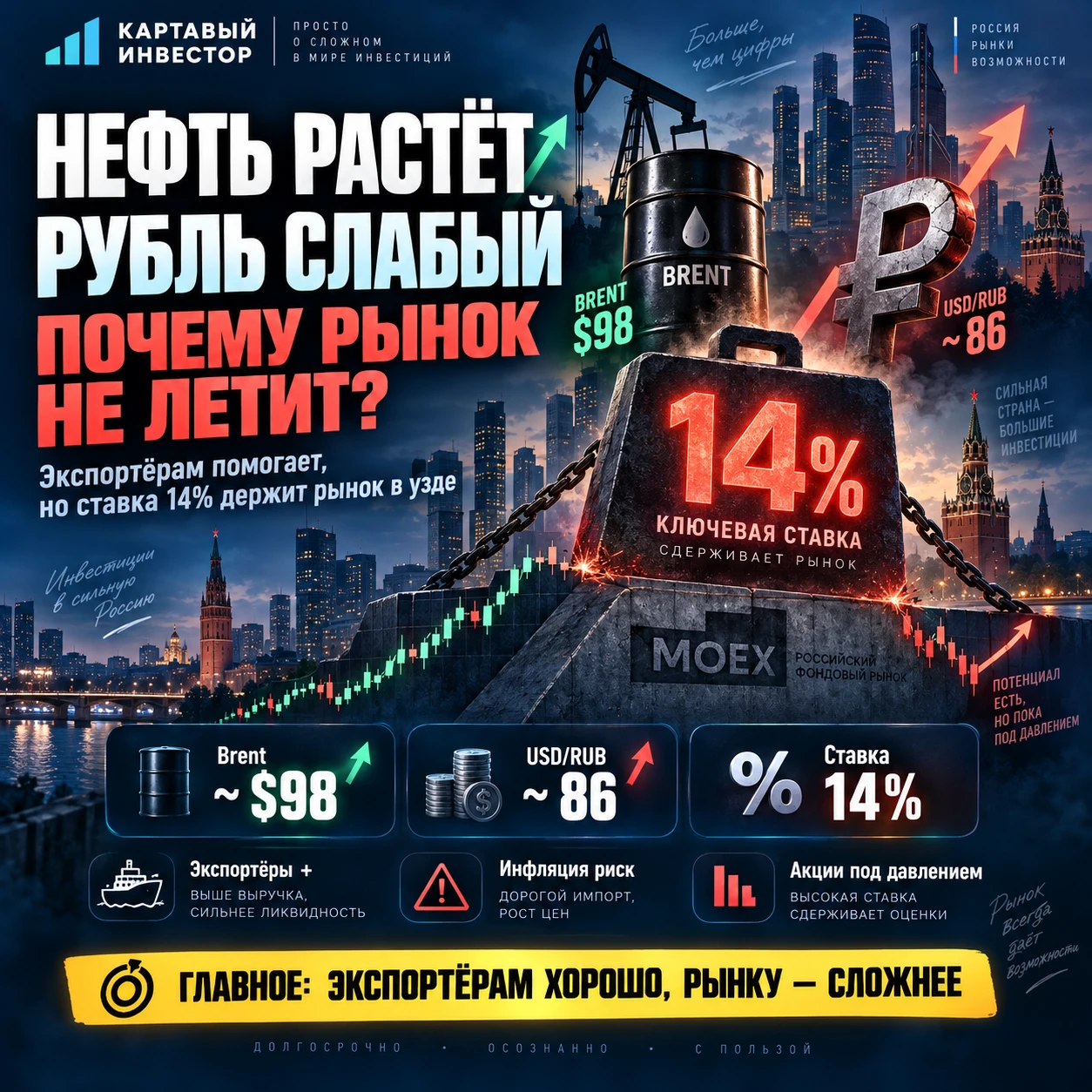 Представьте две новости. Первая: компания увеличила прибыль на 50%. Вторая: появились новые сигналы о прогрессе - изображение