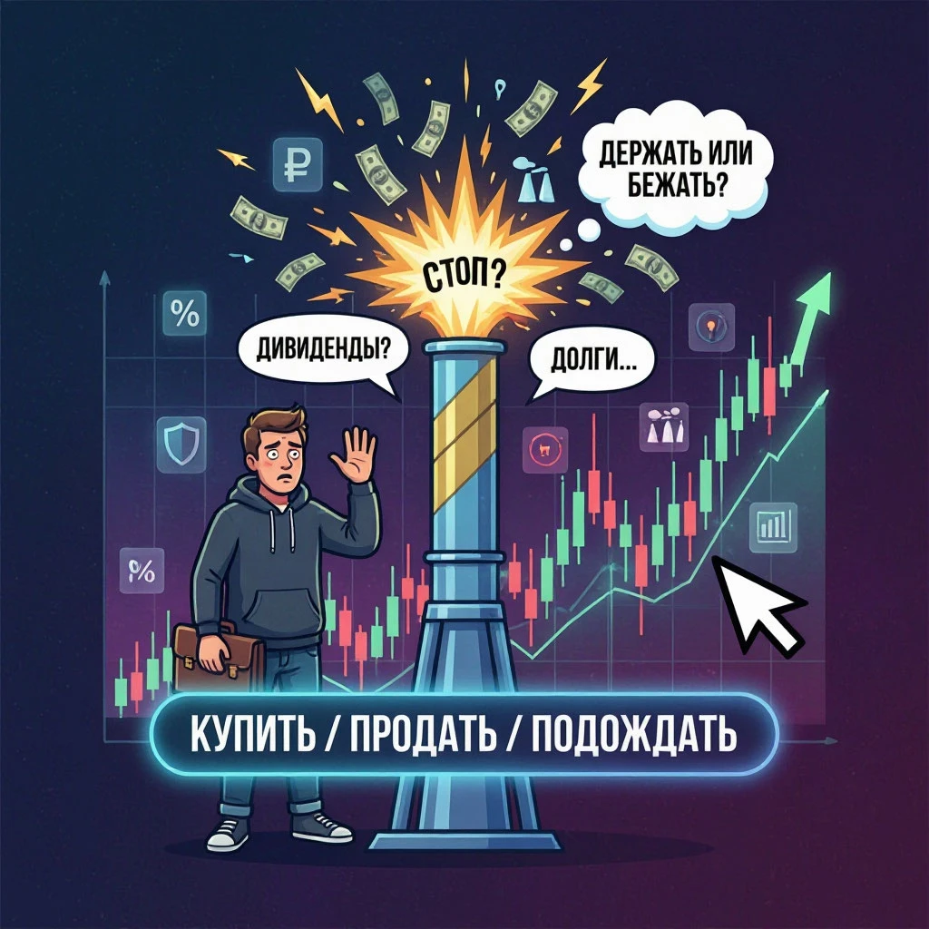 Представь: ты сидишь, листаешь котировки, и тут в ленте мелькает «Газпром». Сердце делает «тук-тук» — то ли от - изображение