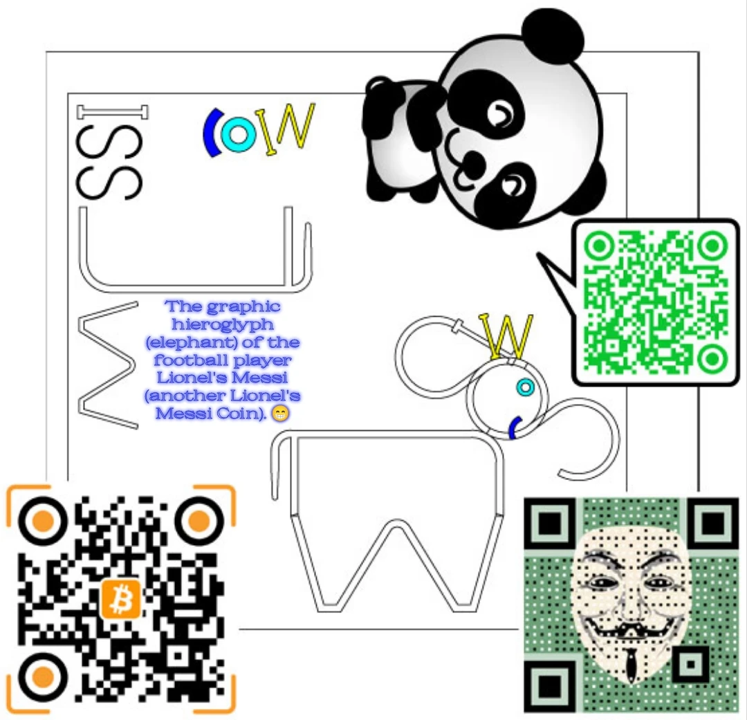 #nft #vga #gh #grafichieroglyphs Надеюсь фаны Месси не жадные на донаты и могут себе позволить сделать мне донат - изображение