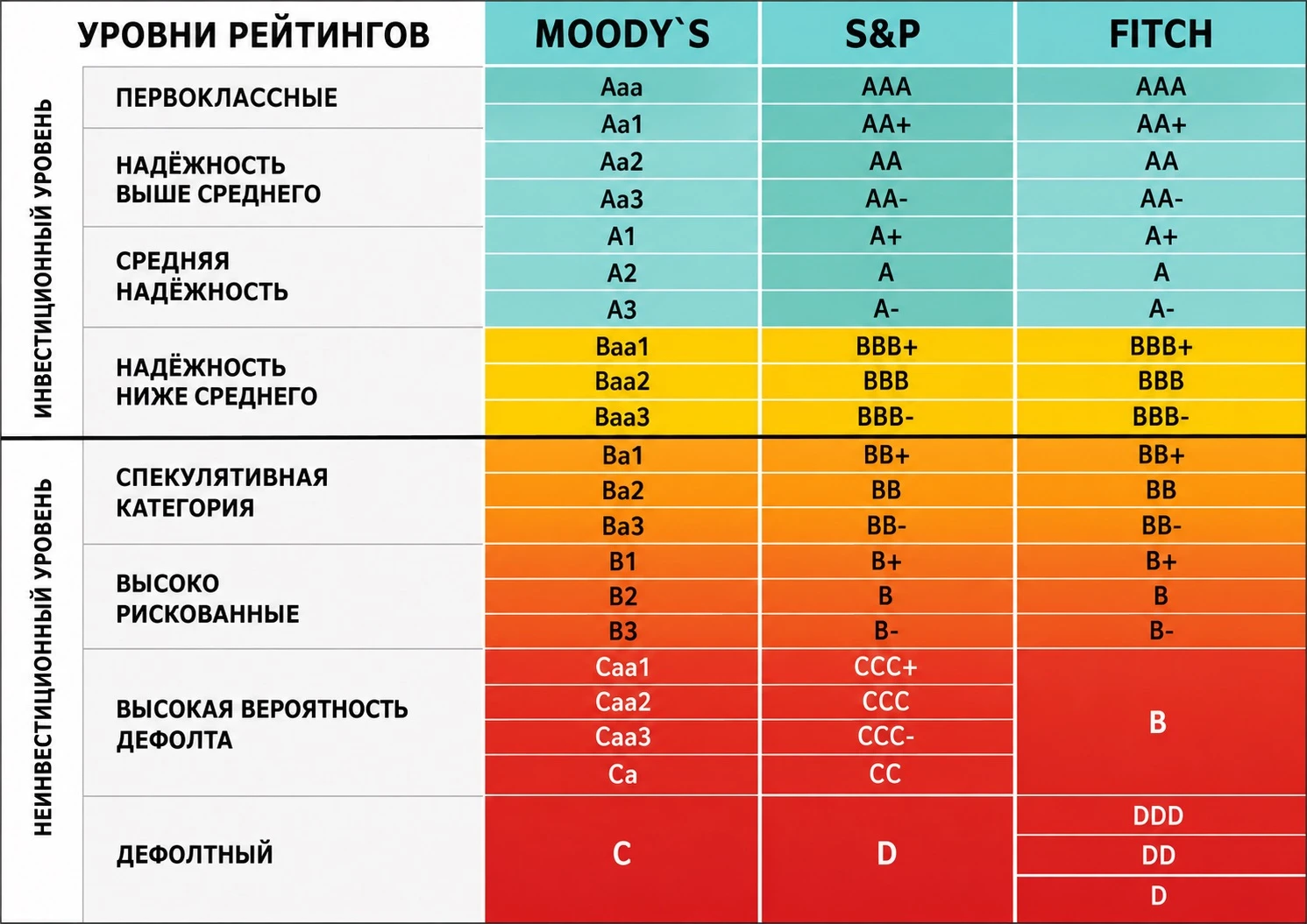 Всем доброго! Кредитный рейтинг – оценка способности эмитента своевременно и в полном объёме исполнять долговые - изображение
