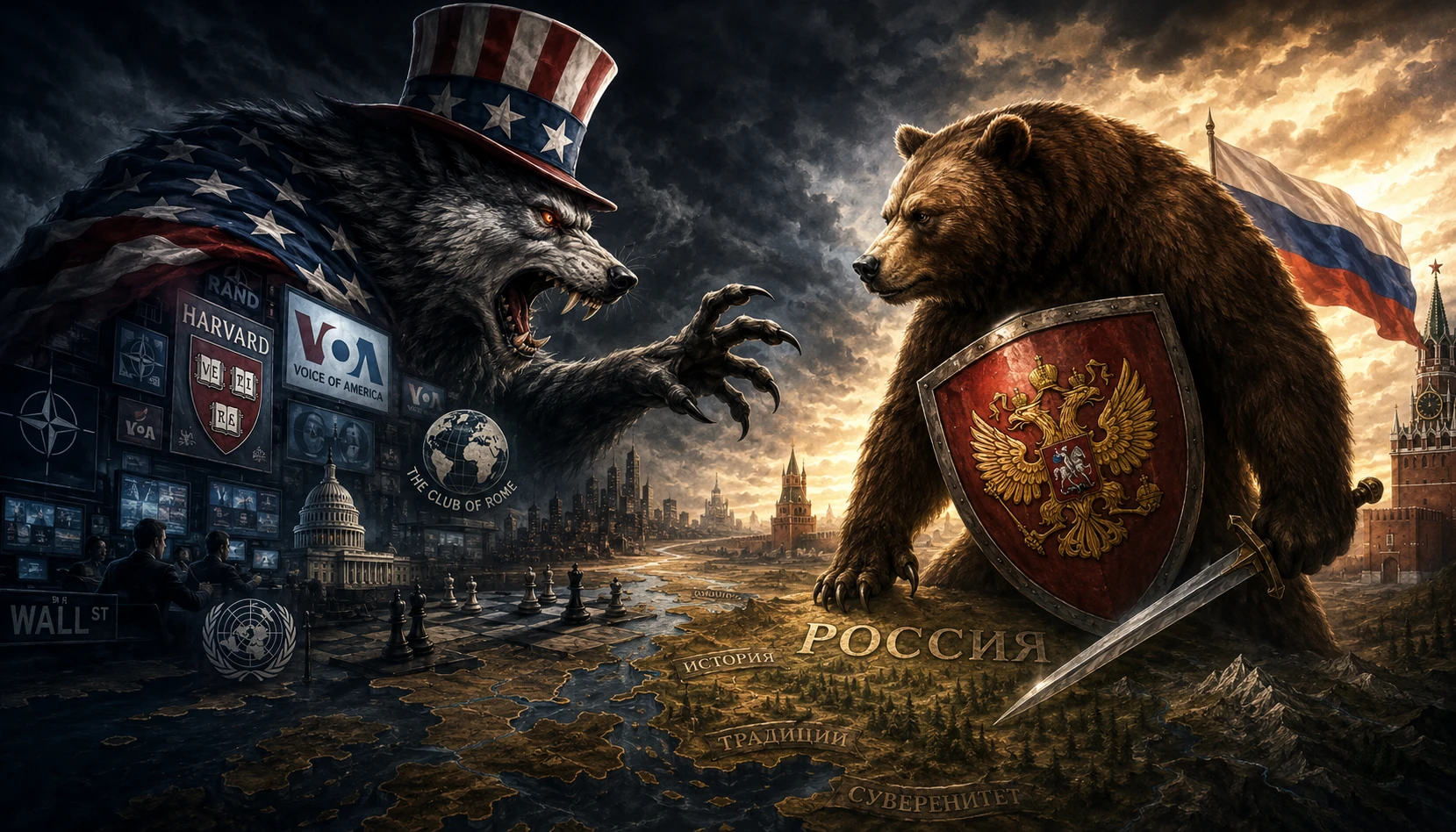Вопрос о том, существует ли у Запада цивилизационный проект, на самом деле давно снят с повестки дня. Он есть, и - изображение