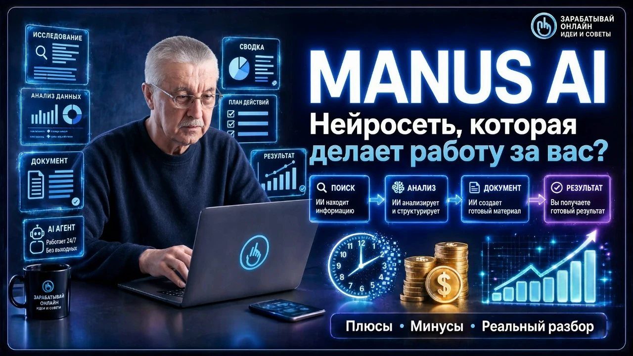 Когда большинство нейросетей просто отвечают на вопросы, <Entity value="Manus AI" category=software/> пытается - изображение