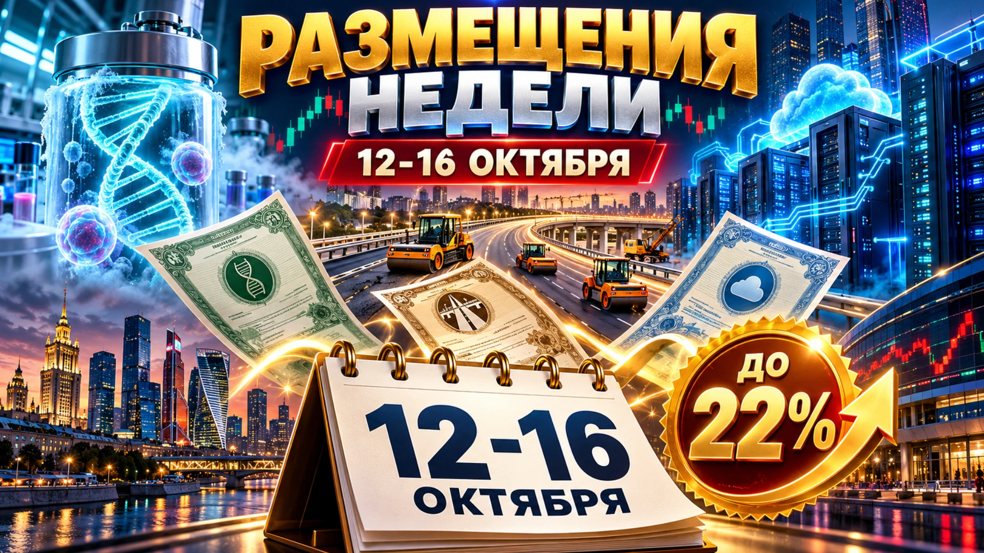 Неделя в плане размещений будет также насыщенной.Из размещений недели мне интересны: ПАО «ММЦБ» (Гемабанк) - изображение