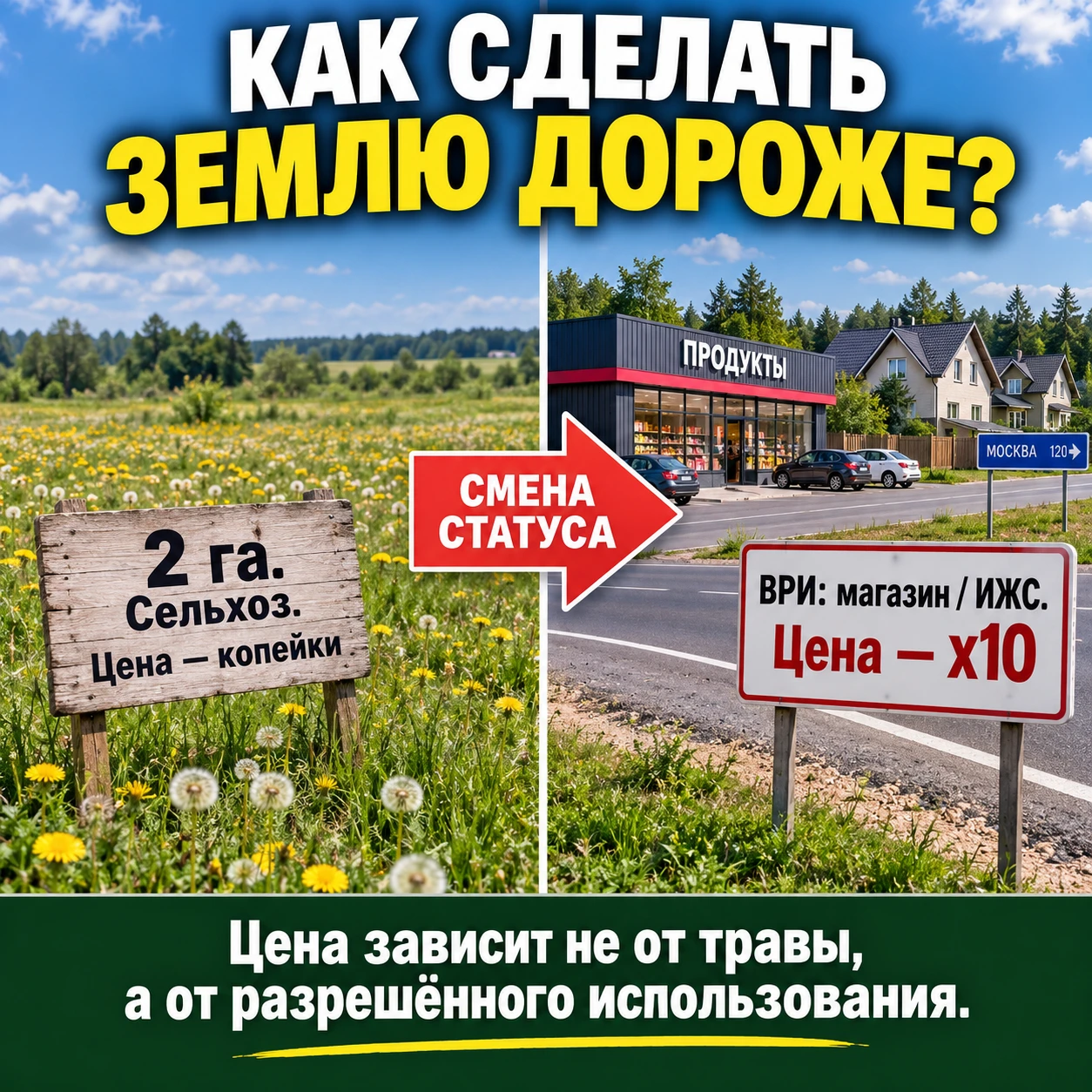 #земля #ВРИ #ПЗЗ #Росреестр #градостроительство #инвестиции #земельныйэксперт #аренда #коттеджныйпоселок - изображение