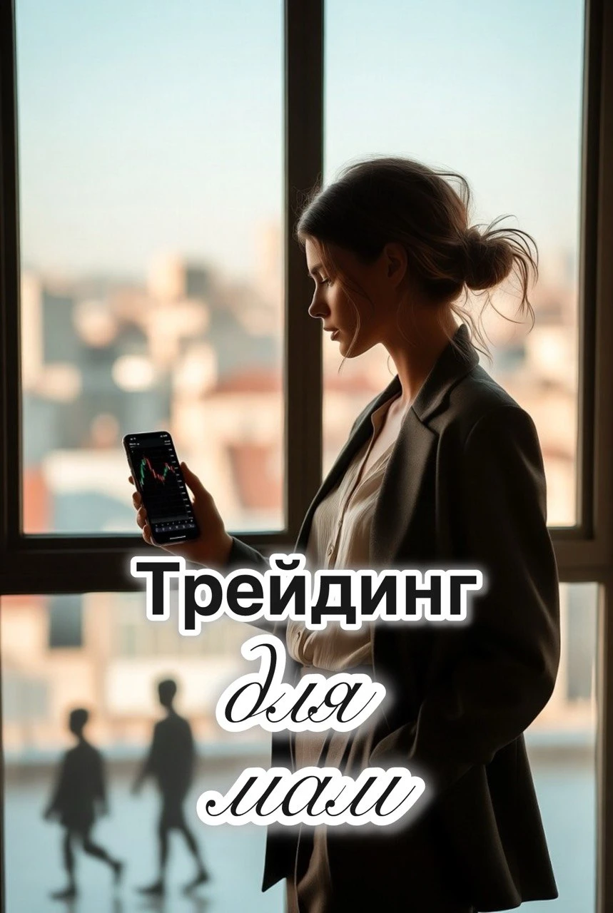 Трейдинг для мам: как совмещать семью и доход от рынков Представьте: утро, каша на плите, один ребёнок - изображение