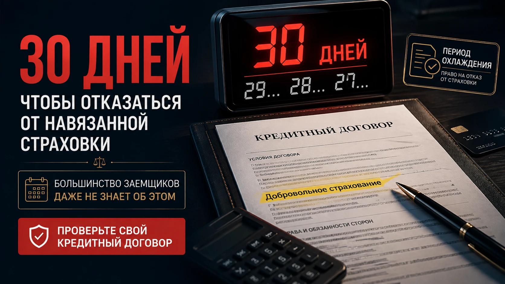 При оформлении кредита банки почти всегда предлагают добровольную страховку. Она увеличивает переплату, и часто - изображение