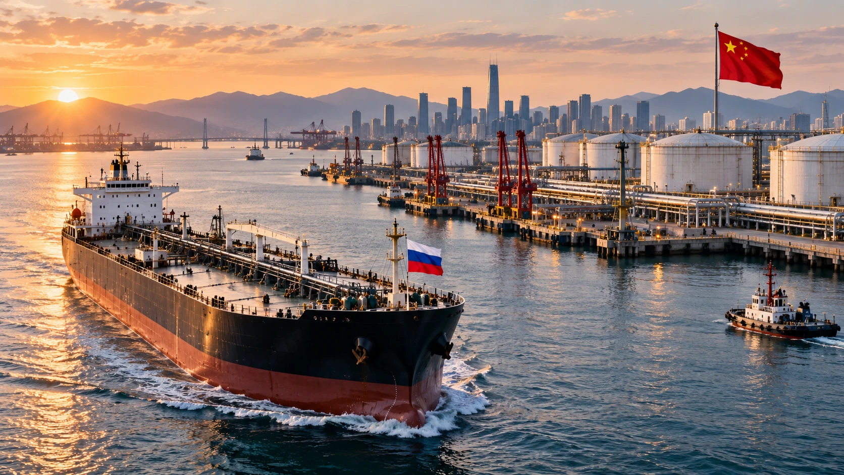 Августовская статистика по китайскому импорту нефти получилась необычной. В целом Китай купил нефти меньше, чем - изображение