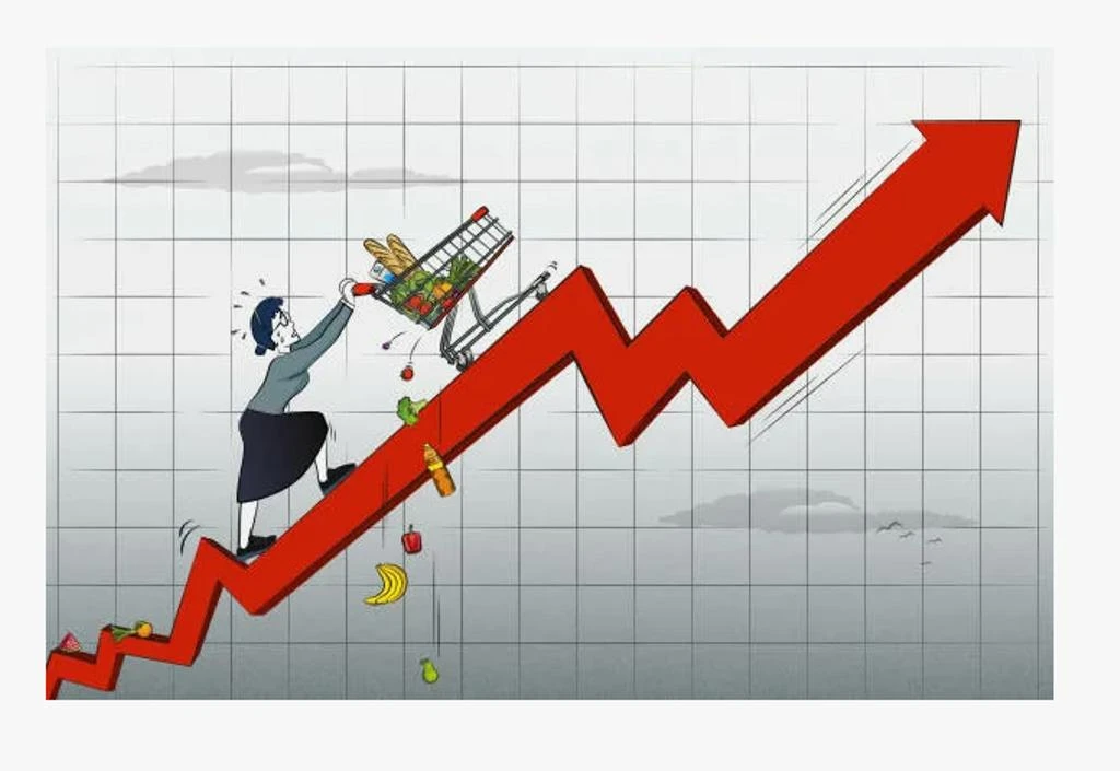 Больше всего подросли цены на куриные яйца рост составил 2,2%,затем консервы мясные рост составил 1,6%,далее - изображение