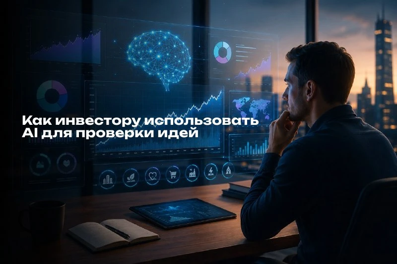 На эфире покажем, как инвестору использовать AI не для «игрушек», а для реального анализа инвестидей и принятия - изображение