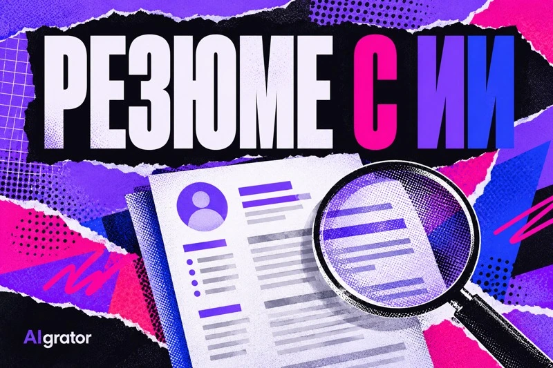 Резюме с нейросетью стоит собирать из реального опыта: должностей, задач, проектов и подтверждаемых результатов. - изображение