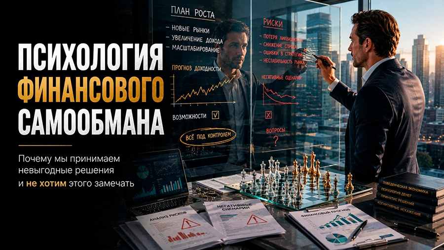 Самый опасный человек для ваших денег — далеко не всегда мошенник. Очень часто им оказываетесь вы сами. Звучит - изображение
