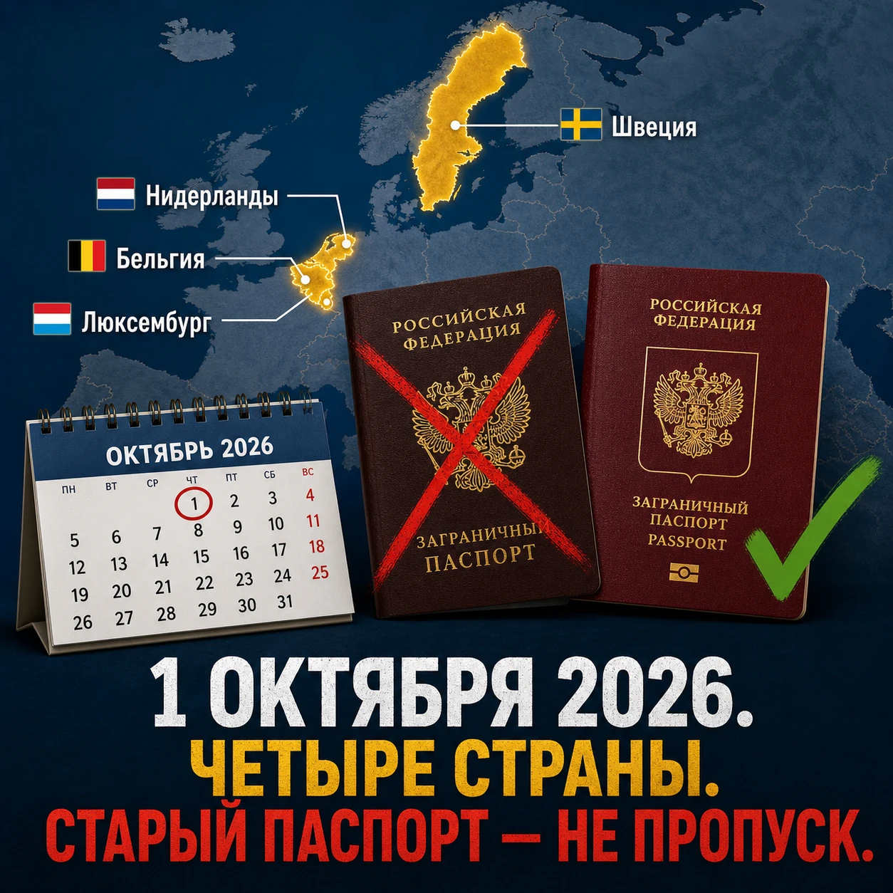 #загранпаспорт #биометрическийпаспорт #ЕС #Швеция #Бельгия #Нидерланды #Люксембург #шенген #путешествия #новости - изображение