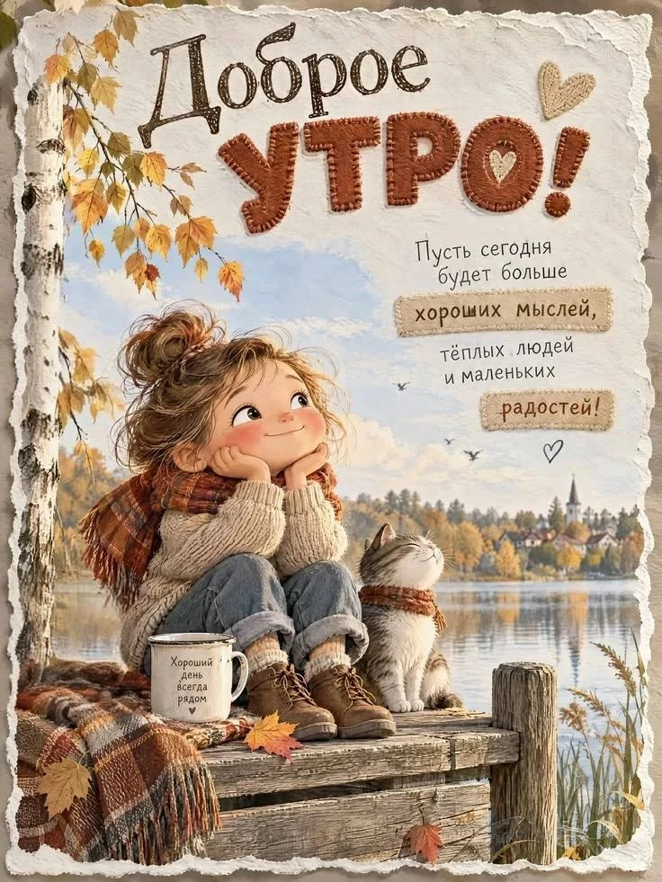 В любую погоду несите с собой искренне - цветущее настроение. Оставайтесь позитивными и будьте открыты ко всему - изображение