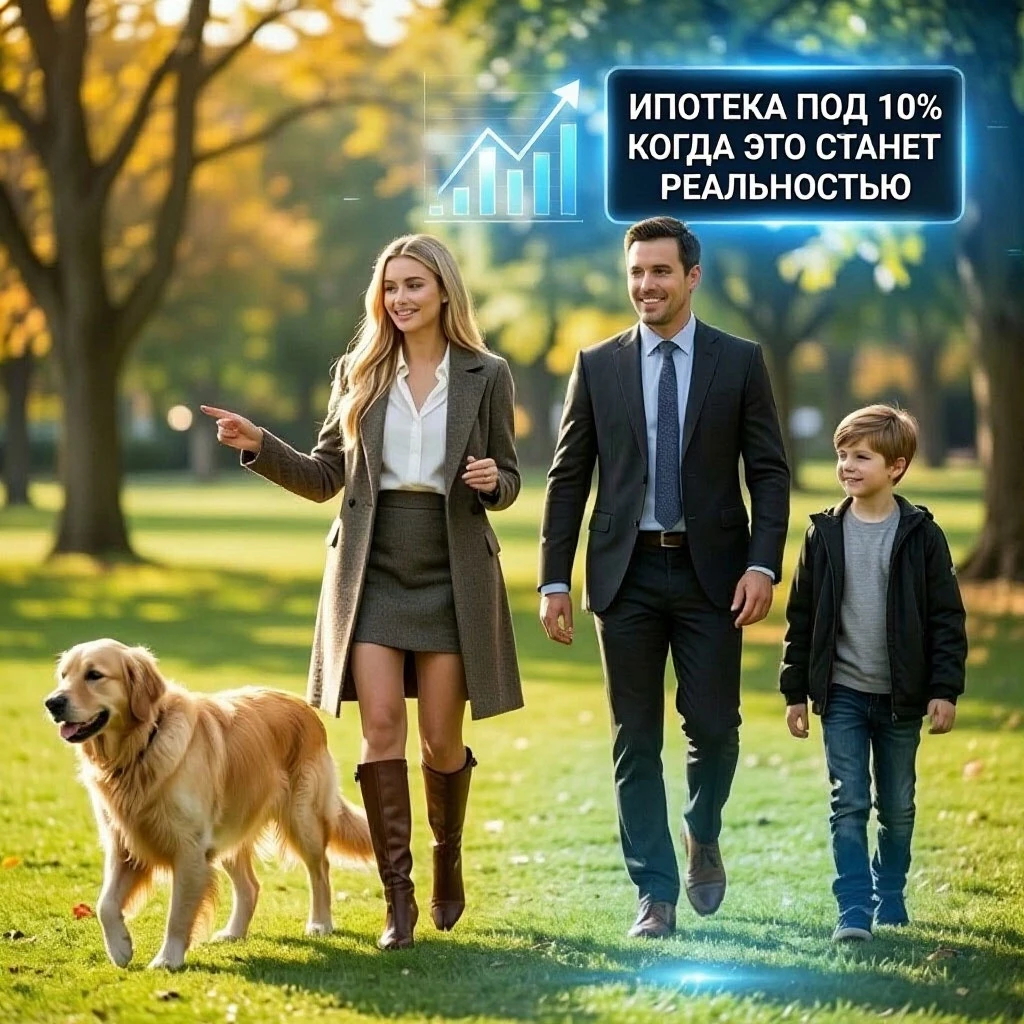 #базарразбор «Ипотека под 10%: когда это станет реальностью? Прогноз “Дом.РФ” и “Эксперт РА” — без воды и - изображение