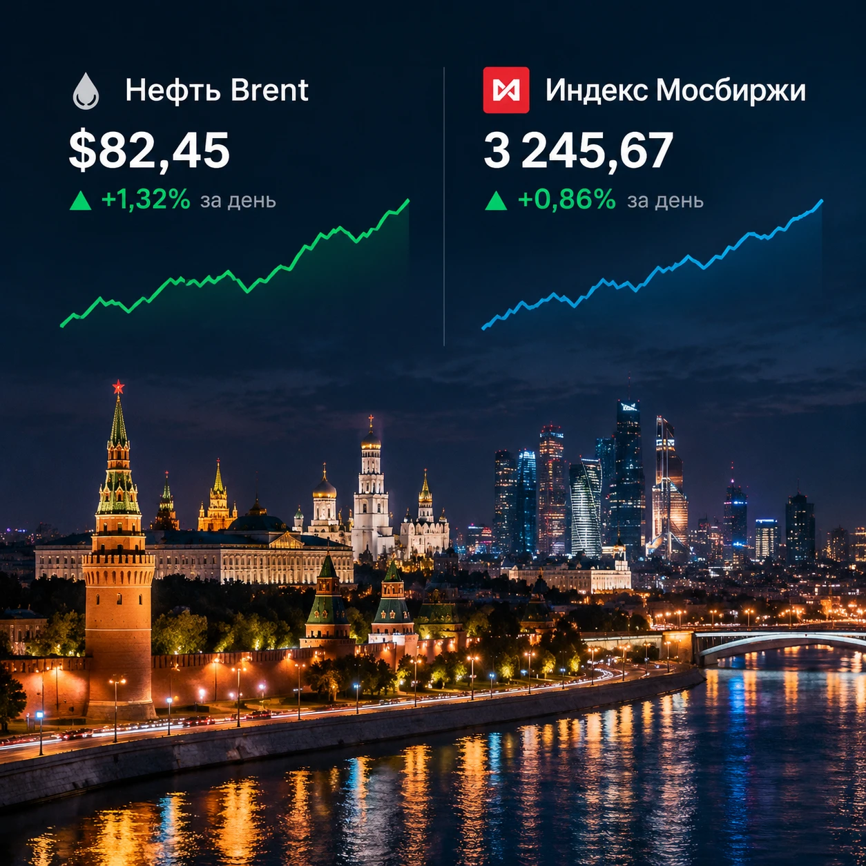 #вечернийдайджест #финансы #экономика #итогидня #нефть #инфляция #мосбиржа #лукойл #meta #tesla #рынки - изображение
