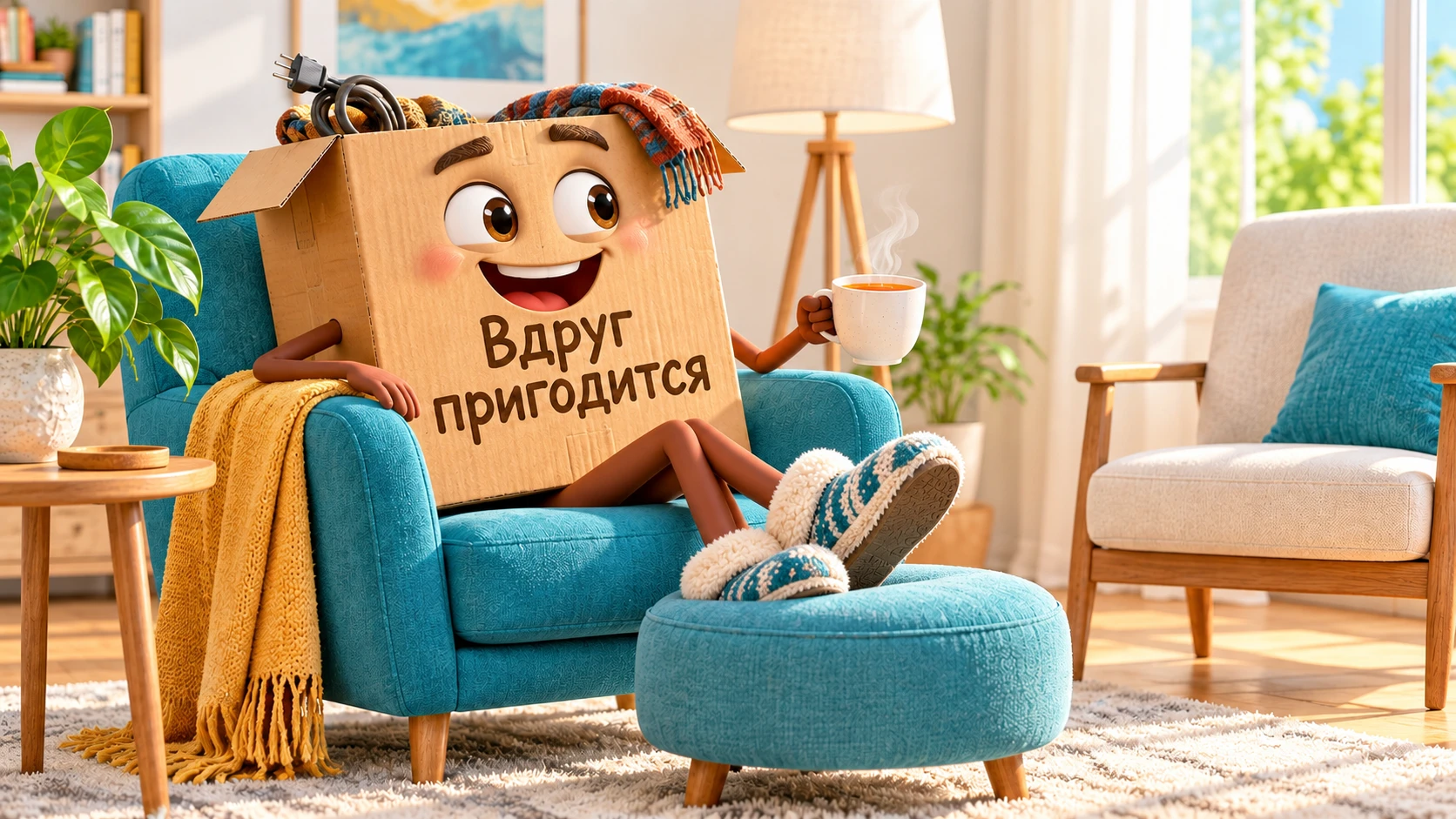 Есть у нас один жилец. Денег не приносит, за коммуналку не платит, а места занимает прилично. Зовут его «Вдруг - изображение