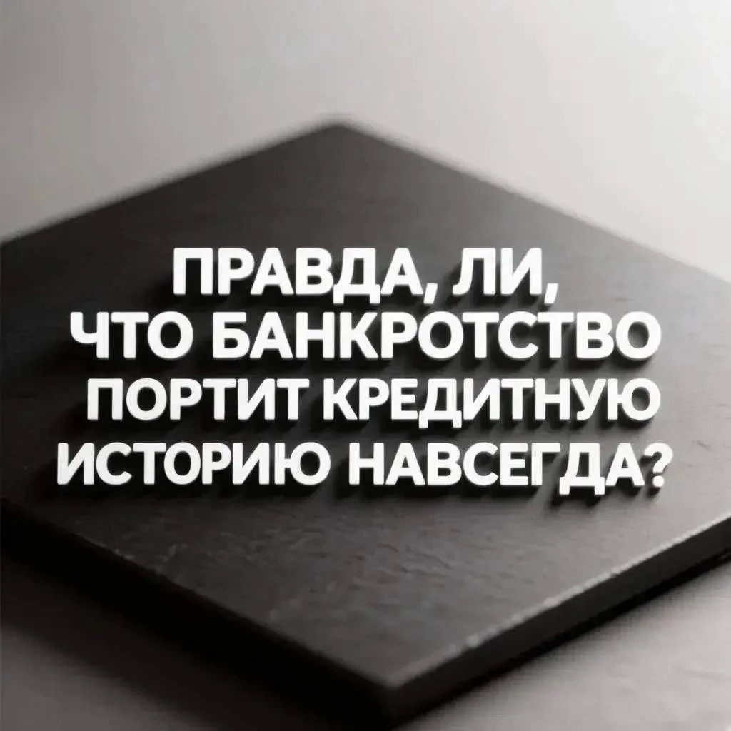 Правда ли, что банкротство портит кредитную историю навсегда? «Да я лучше буду до пенсии с долгами мучиться, чем - изображение