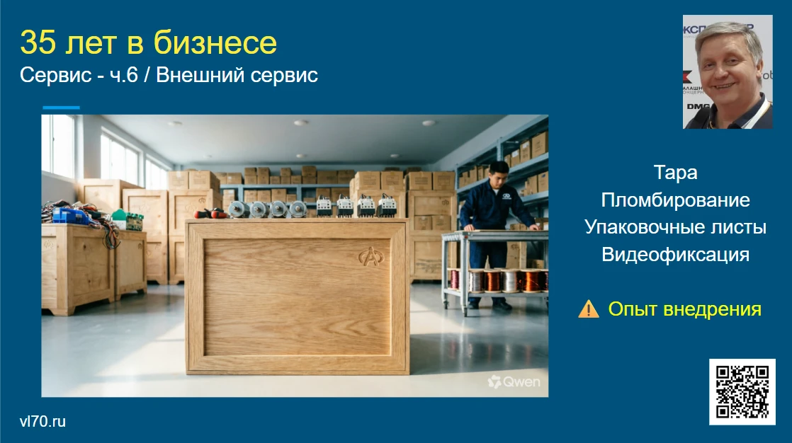 Коллеги, добрый день. Продолжаю серию статей о СЕРВИСЕ. Это уже шестая статья, и она посвящена внешнему сервису. - изображение